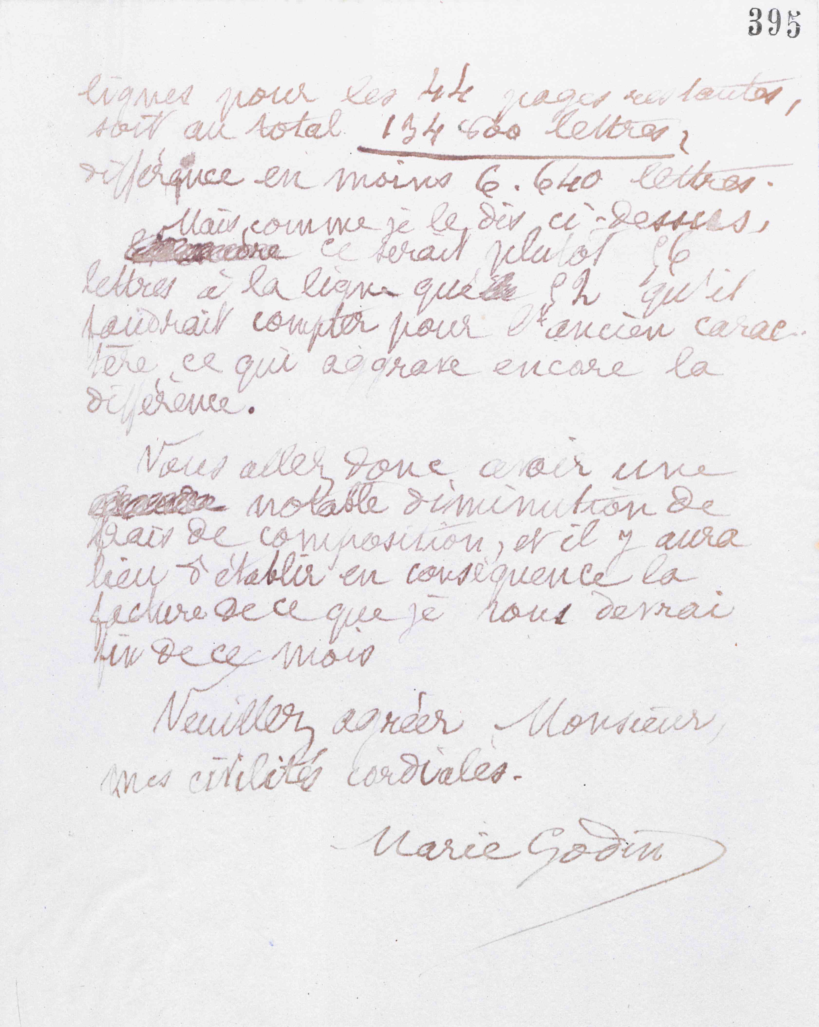 Marie Moret à Jules Édouard Baré, 8 janvier 1890