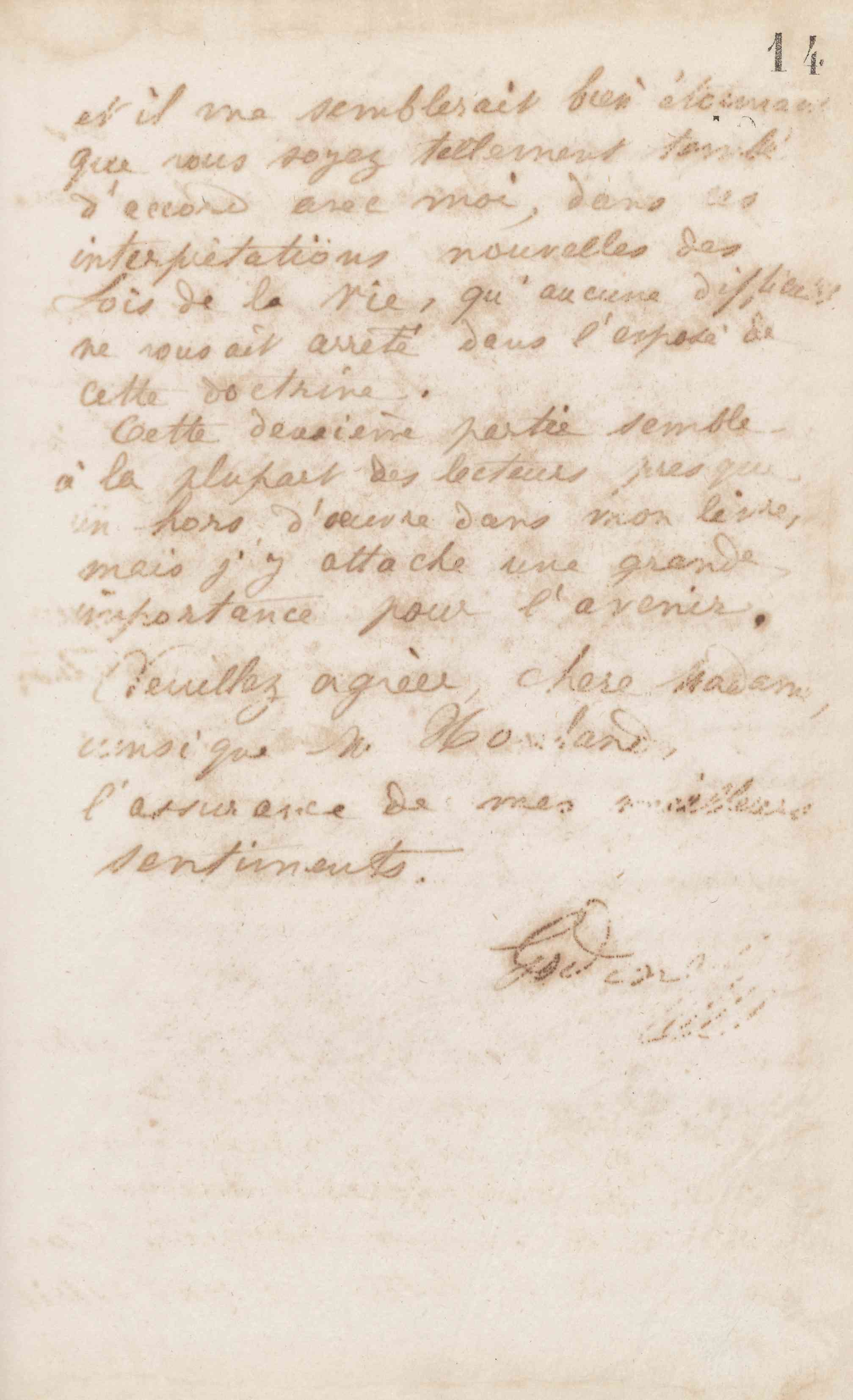 Jean-Baptiste André Godin à Marie Howland, 25 février 1872