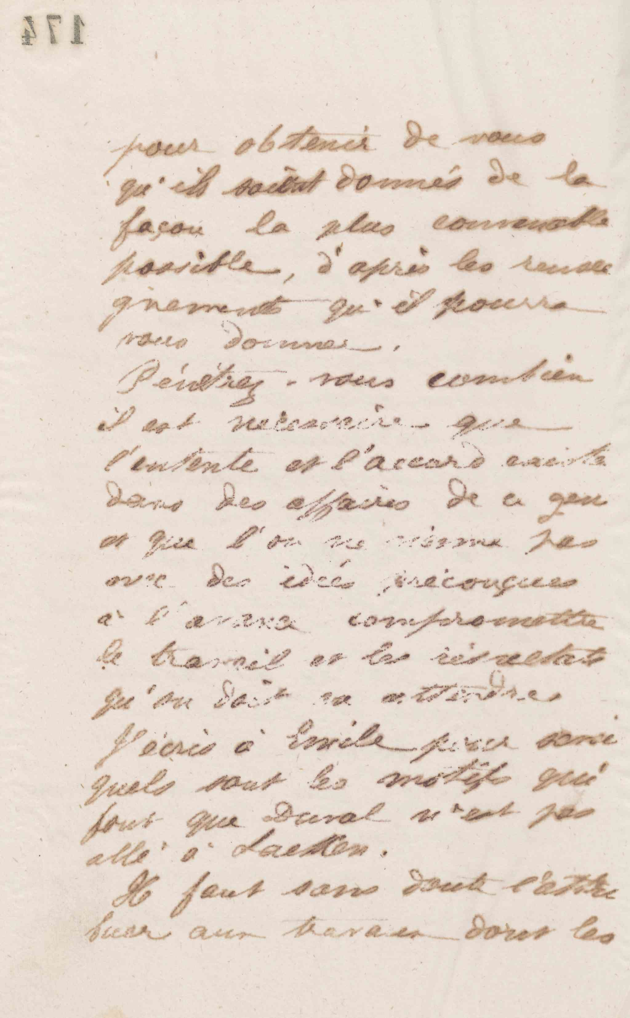 Jean-Baptiste André Godin à Eugène André, 19 mars 1873