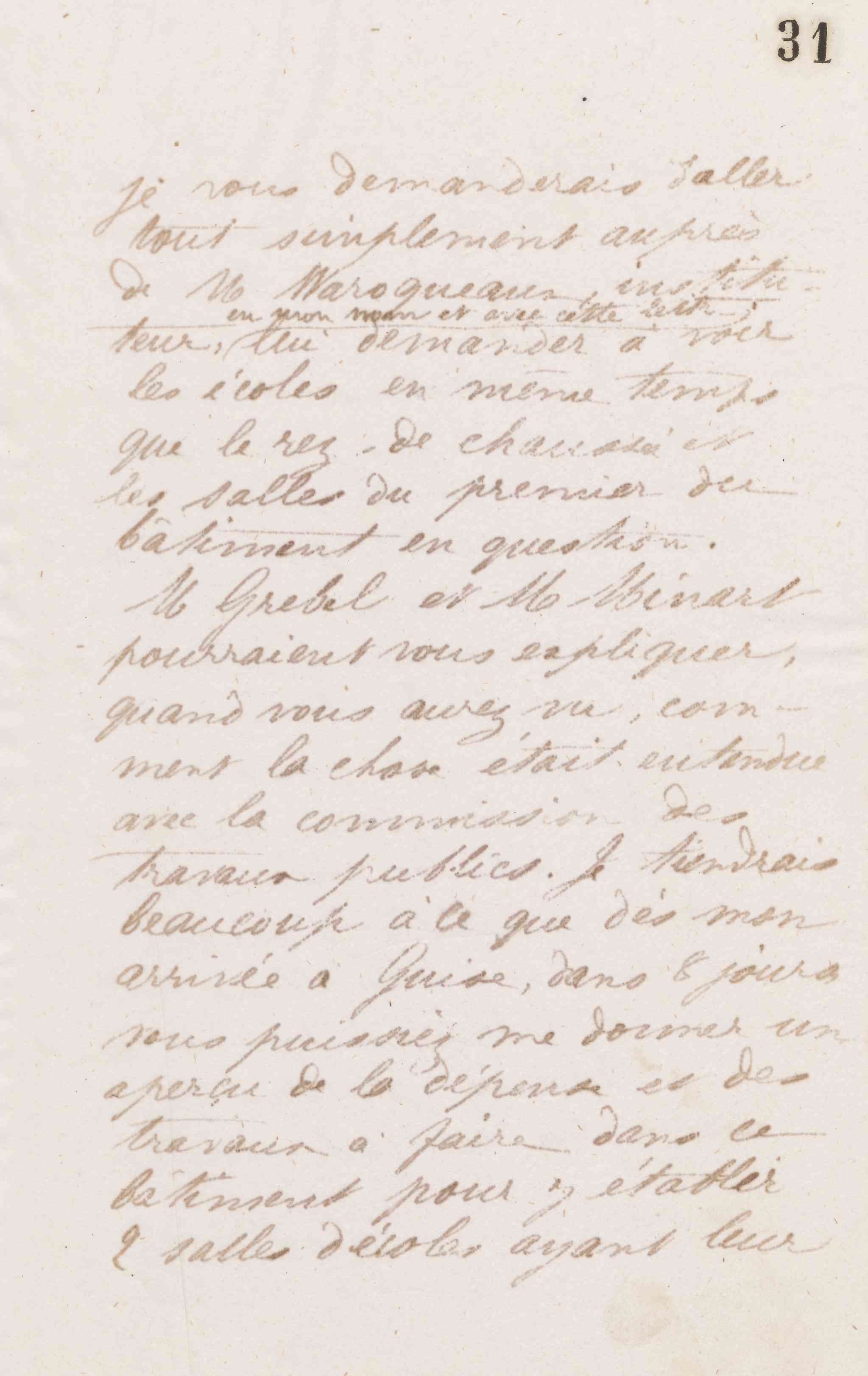 Jean-Baptiste André Godin à Étienne Louis Joseph Quaintenne, 20 juillet 1873