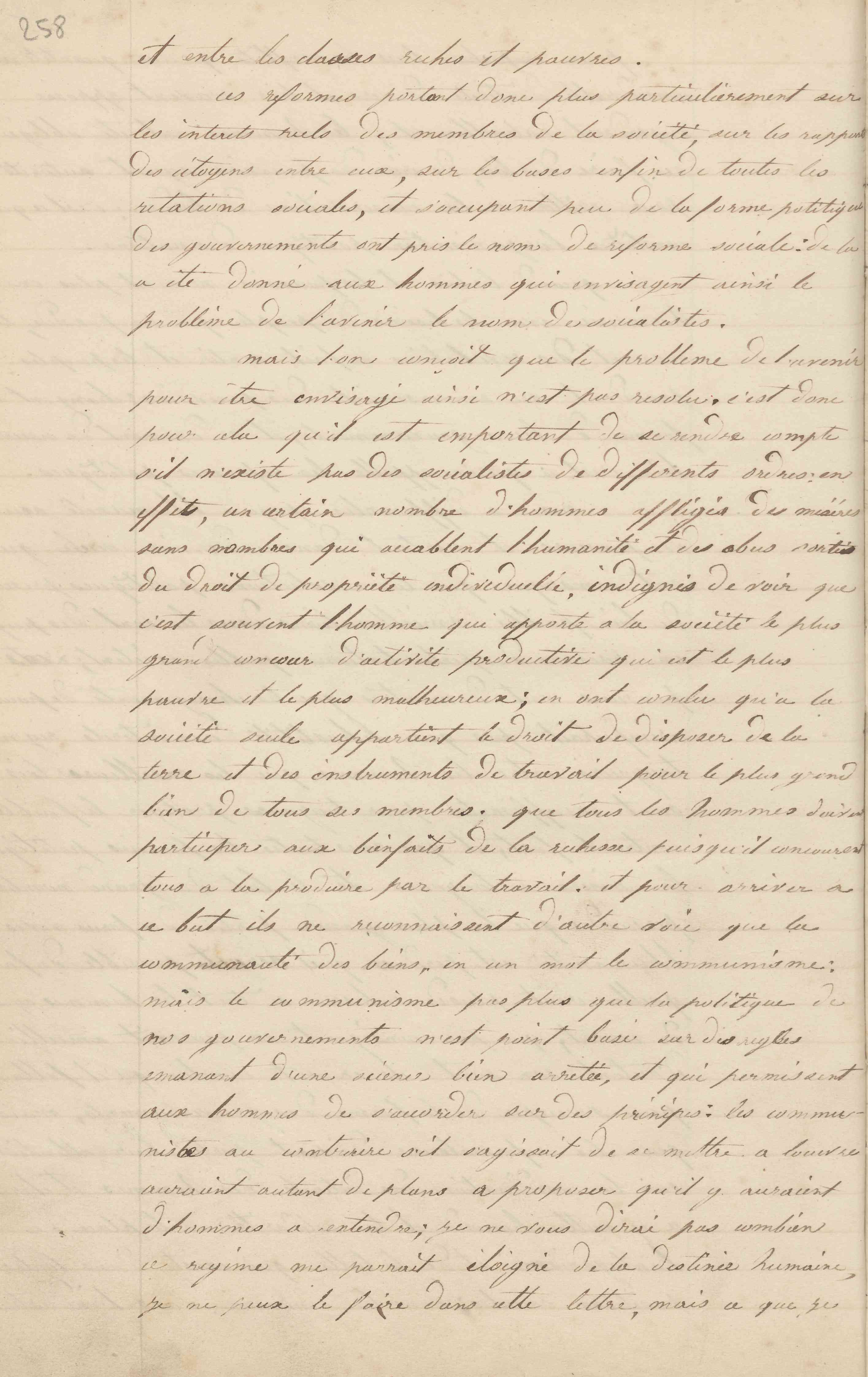 Jean-Baptiste André Godin à monsieur L. Bernus, 3 décembre 1848 Jean-Baptiste André Godin à monsieur L. Bernus, 3 décembre 1848