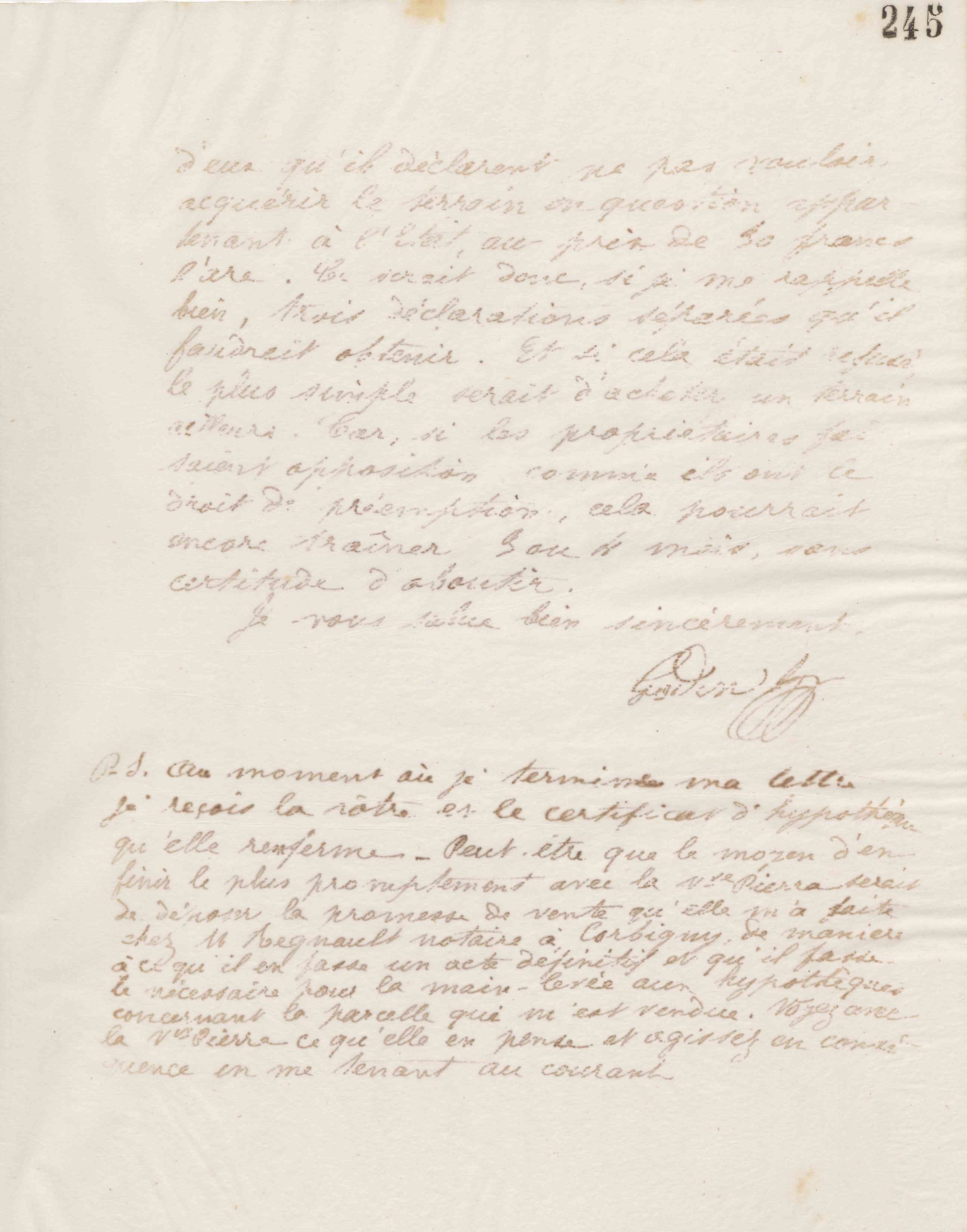 Jean-Baptiste André Godin à monsieur Chamolle, 15 juin 1875 Jean-Baptiste André Godin à monsieur Chamolle, 15 juin 1875