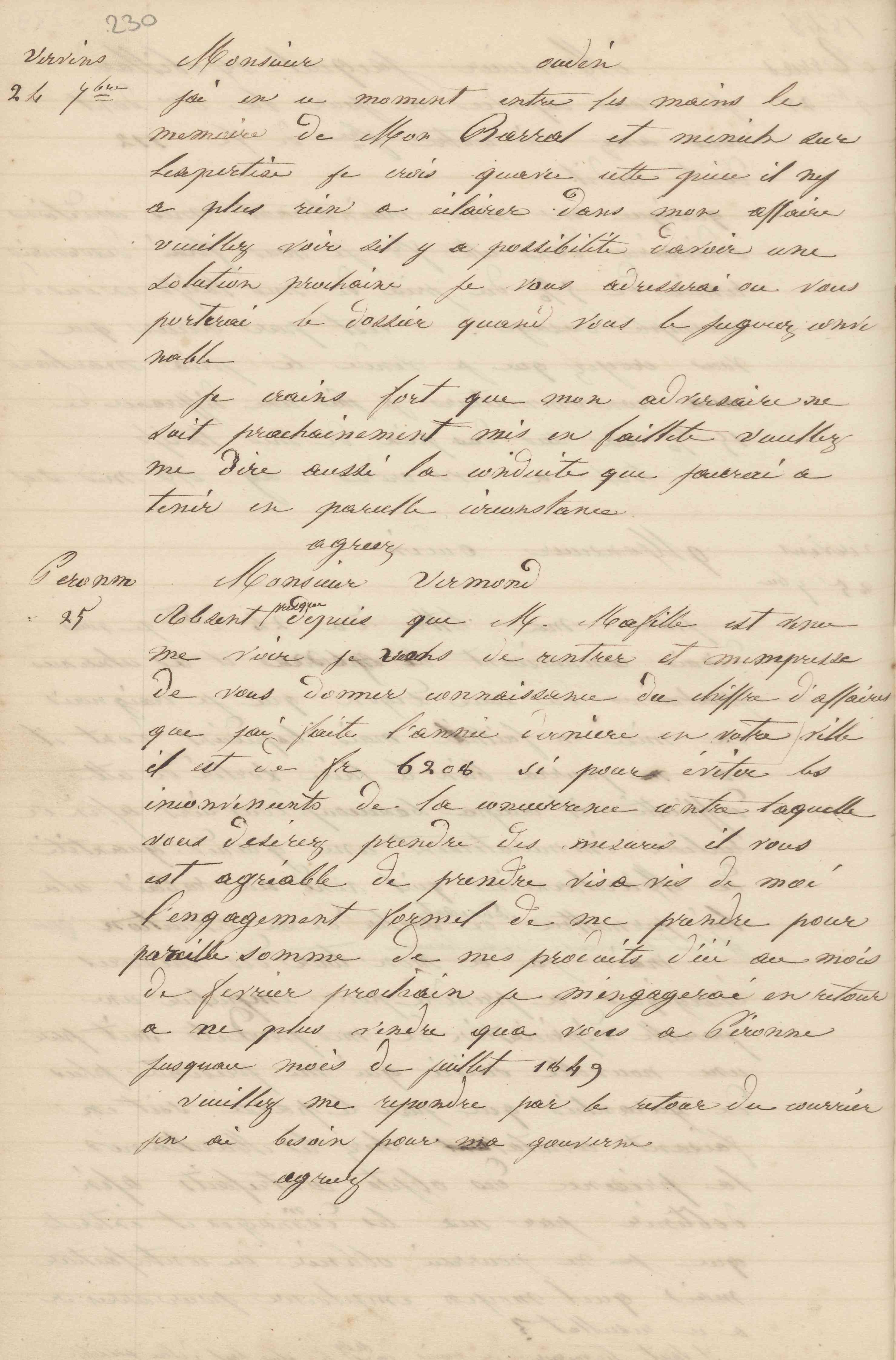 Jean-Baptiste André Godin à Louis Oudin-Leclère, 24 septembre 1848