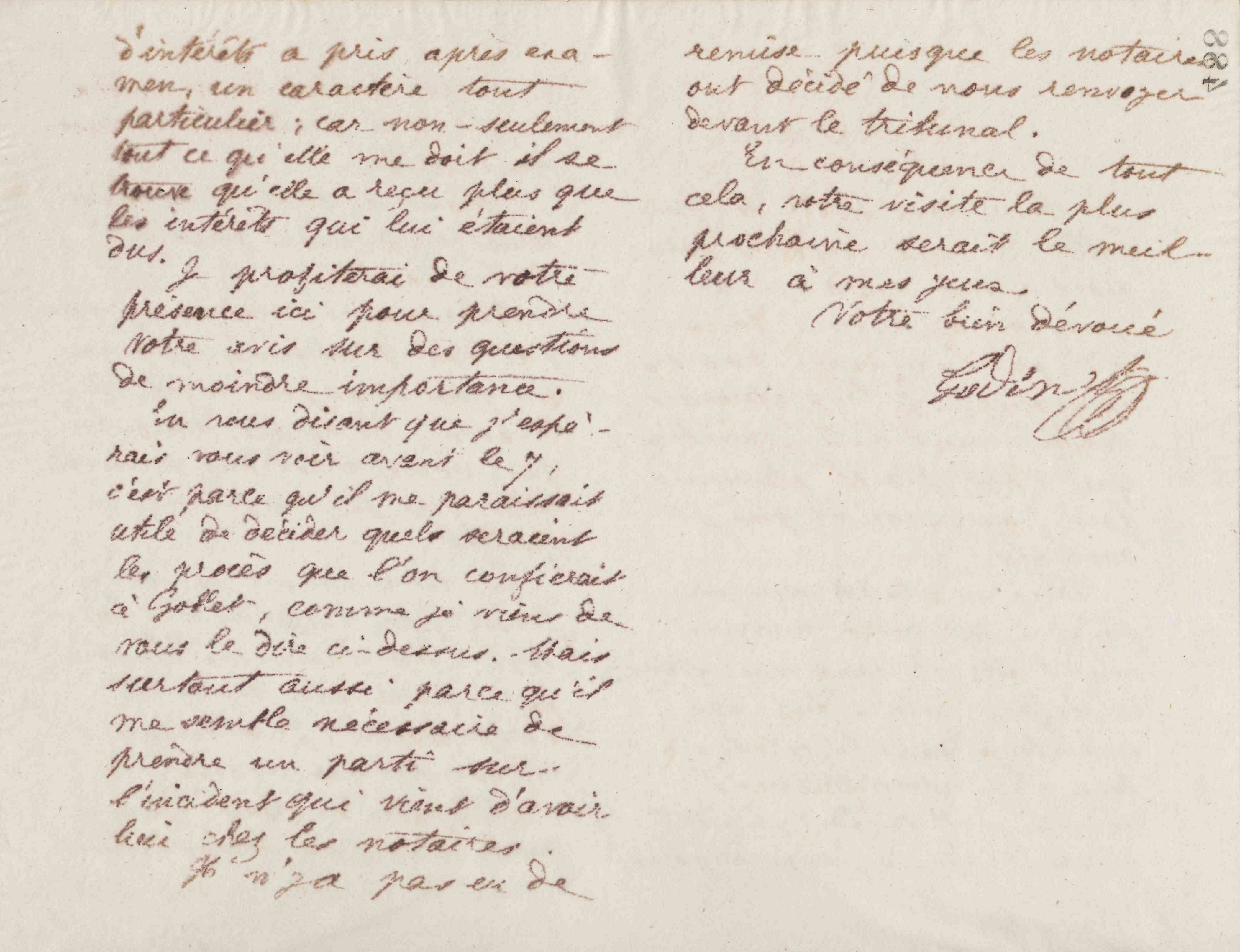 Jean-Baptiste André Godin à Gaston Ganault, 27 juin 1876