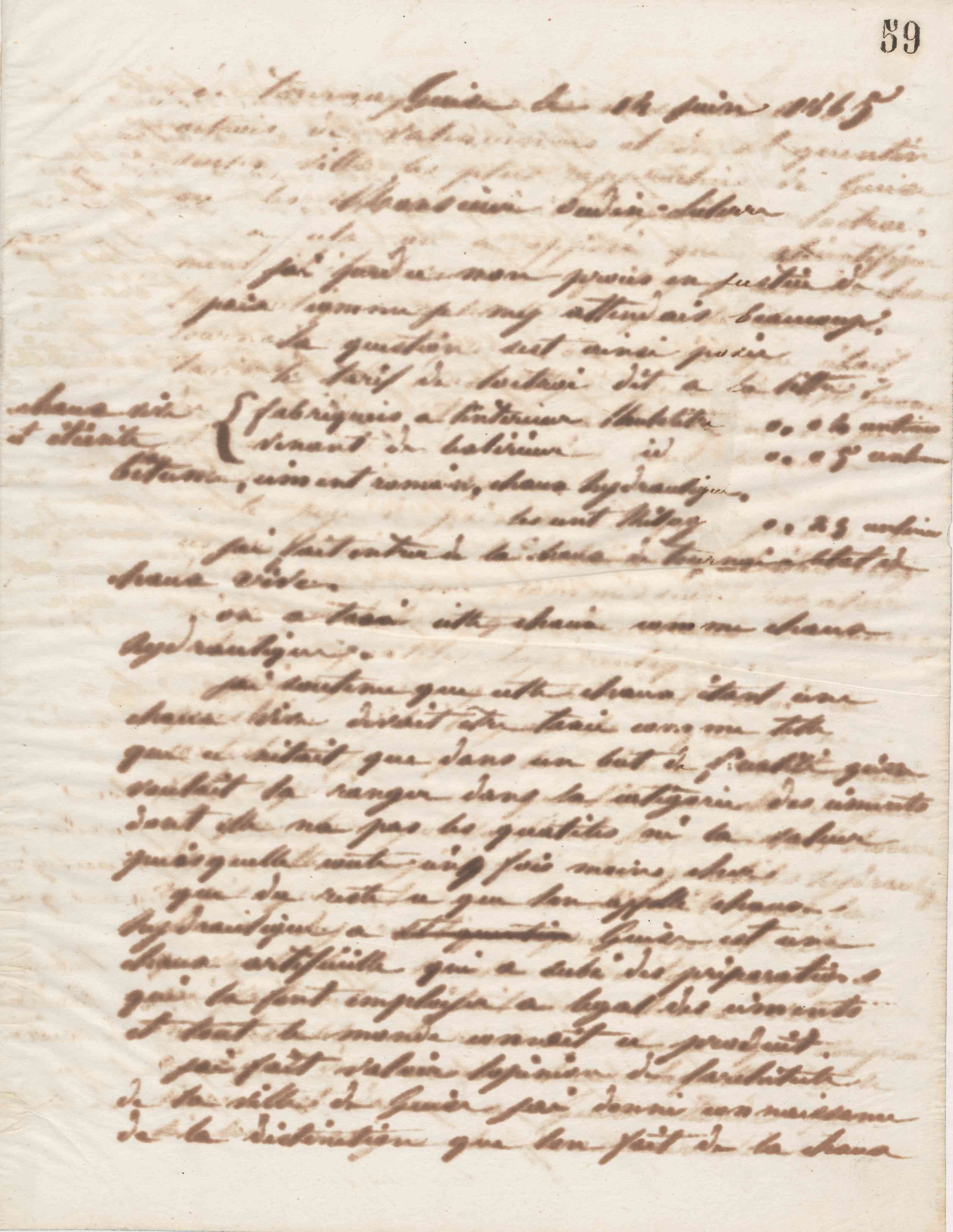 Jean-Baptiste André Godin à Louis Oudin-Leclère, 14 juin 1865