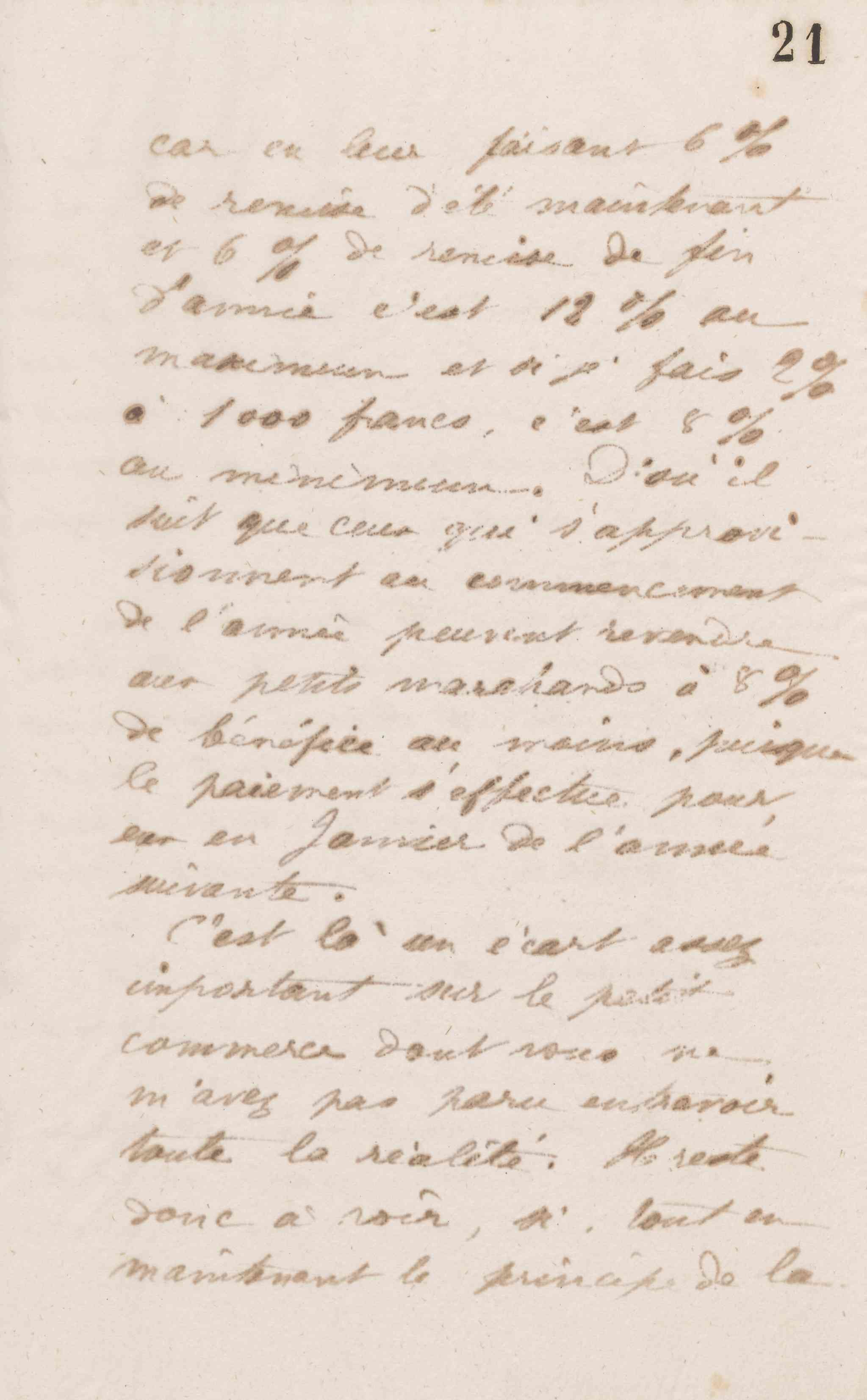 Jean-Baptiste André Godin à monsieur Darras, 20 janvier 1873