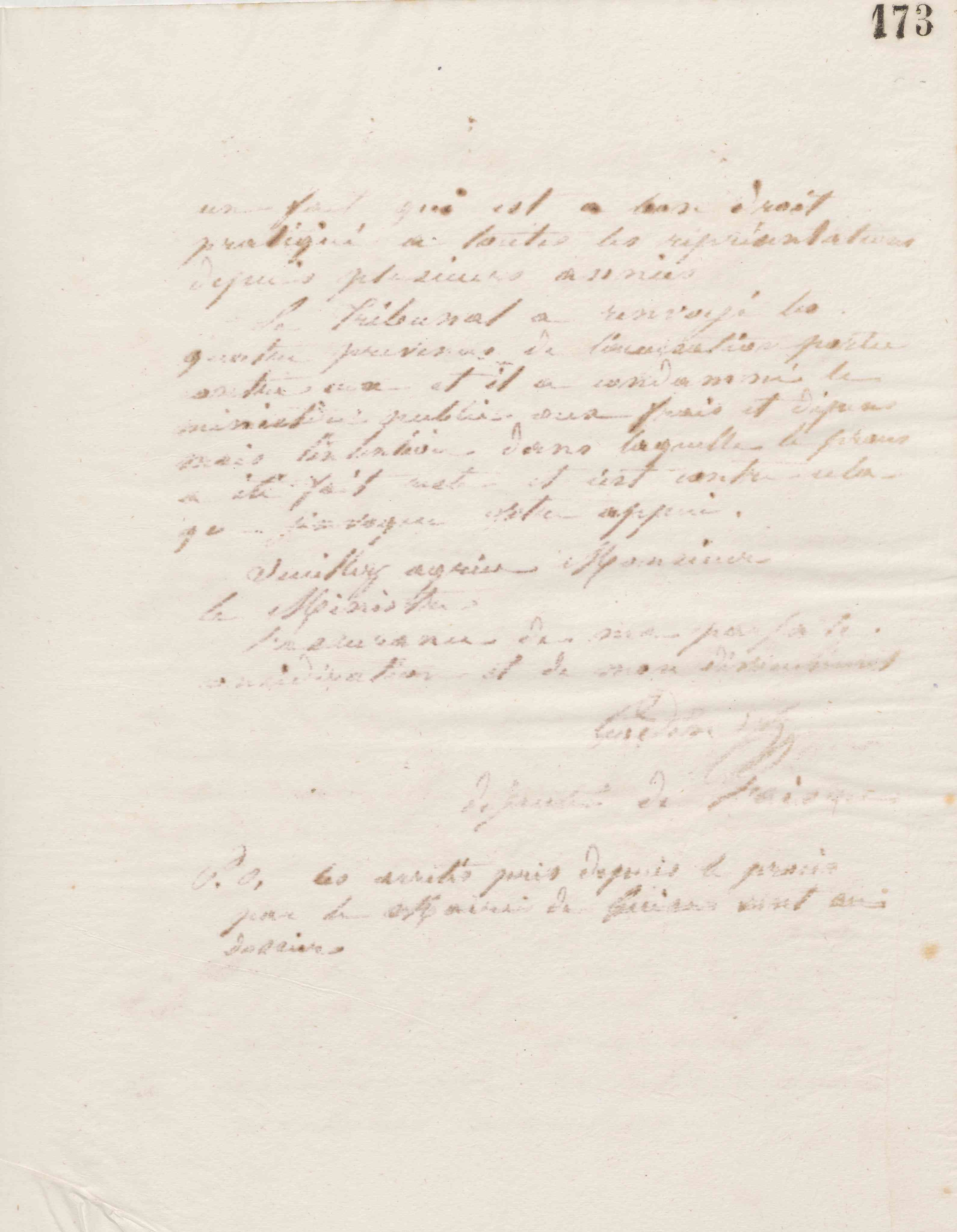 Jean-Baptiste André Godin au ministre de la Justice, vers le 13 mai 1875 Jean-Baptiste André Godin au ministre de la Justice, vers le 13 mai 1875