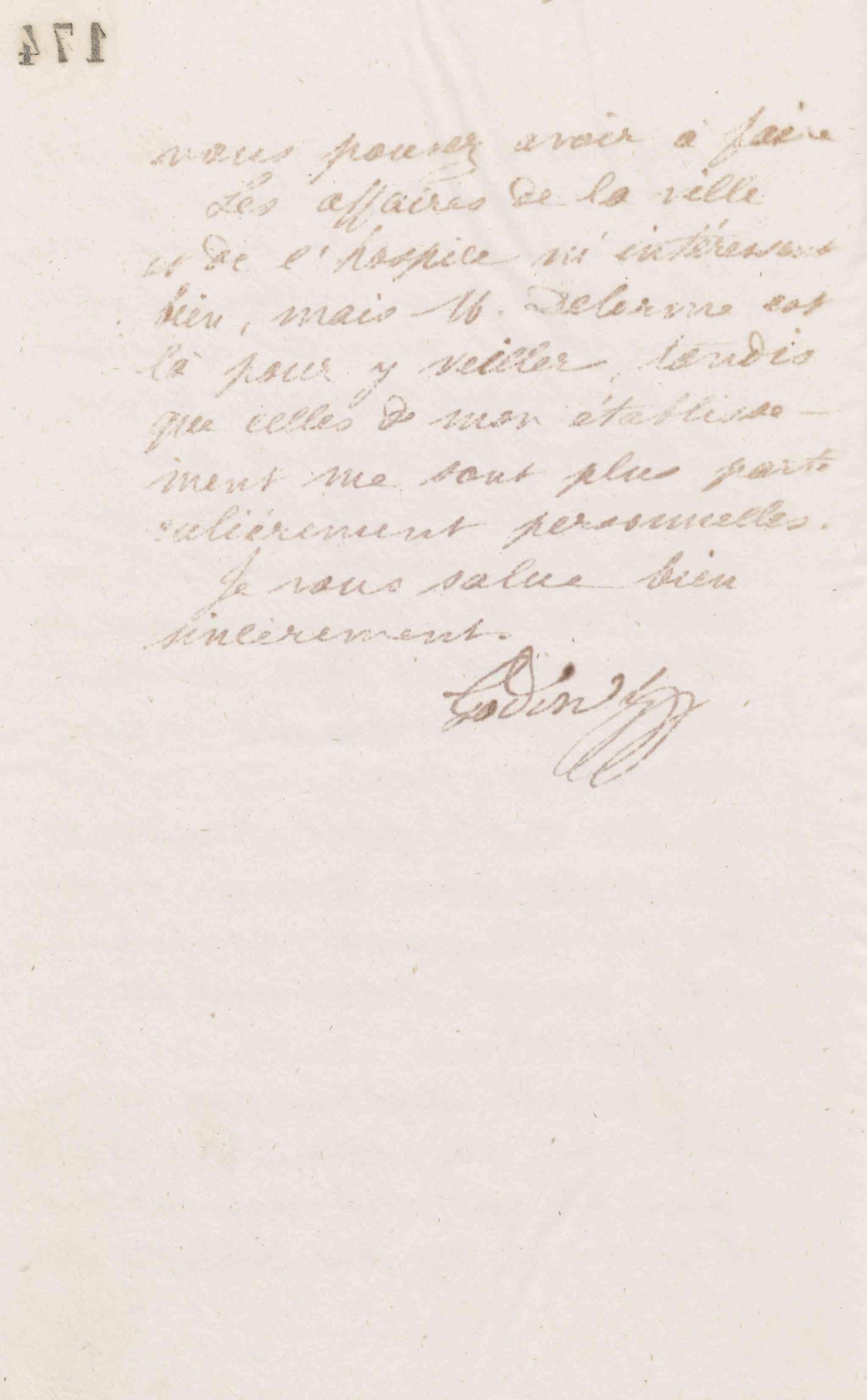 Jean-Baptiste André Godin à Étienne Louis Joseph Quaintenne, 16 décembre 1873