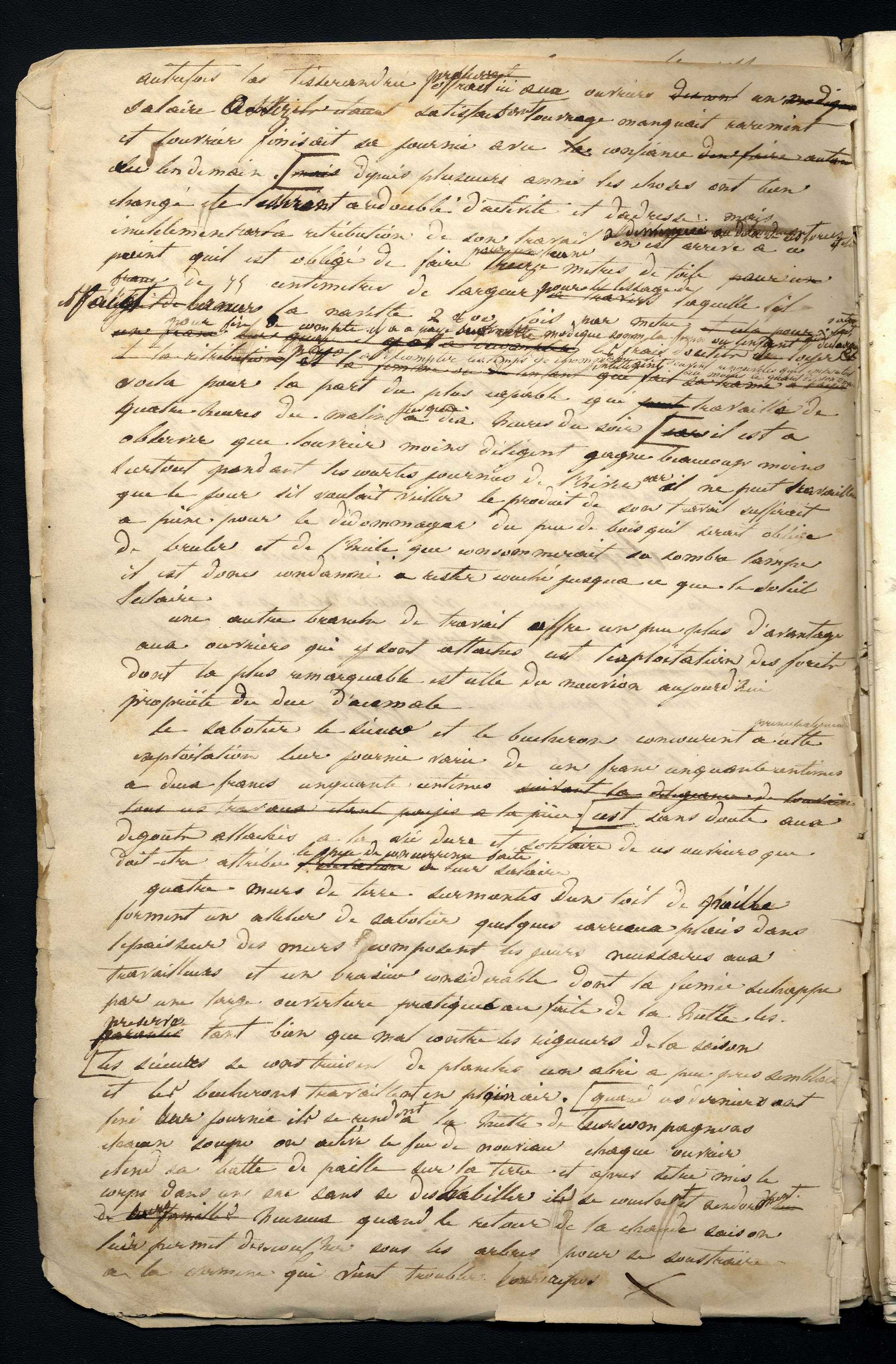 Jean-Baptiste André Godin à messieurs les gérants de La Démocratie pacifique, [12 janvier 1844]