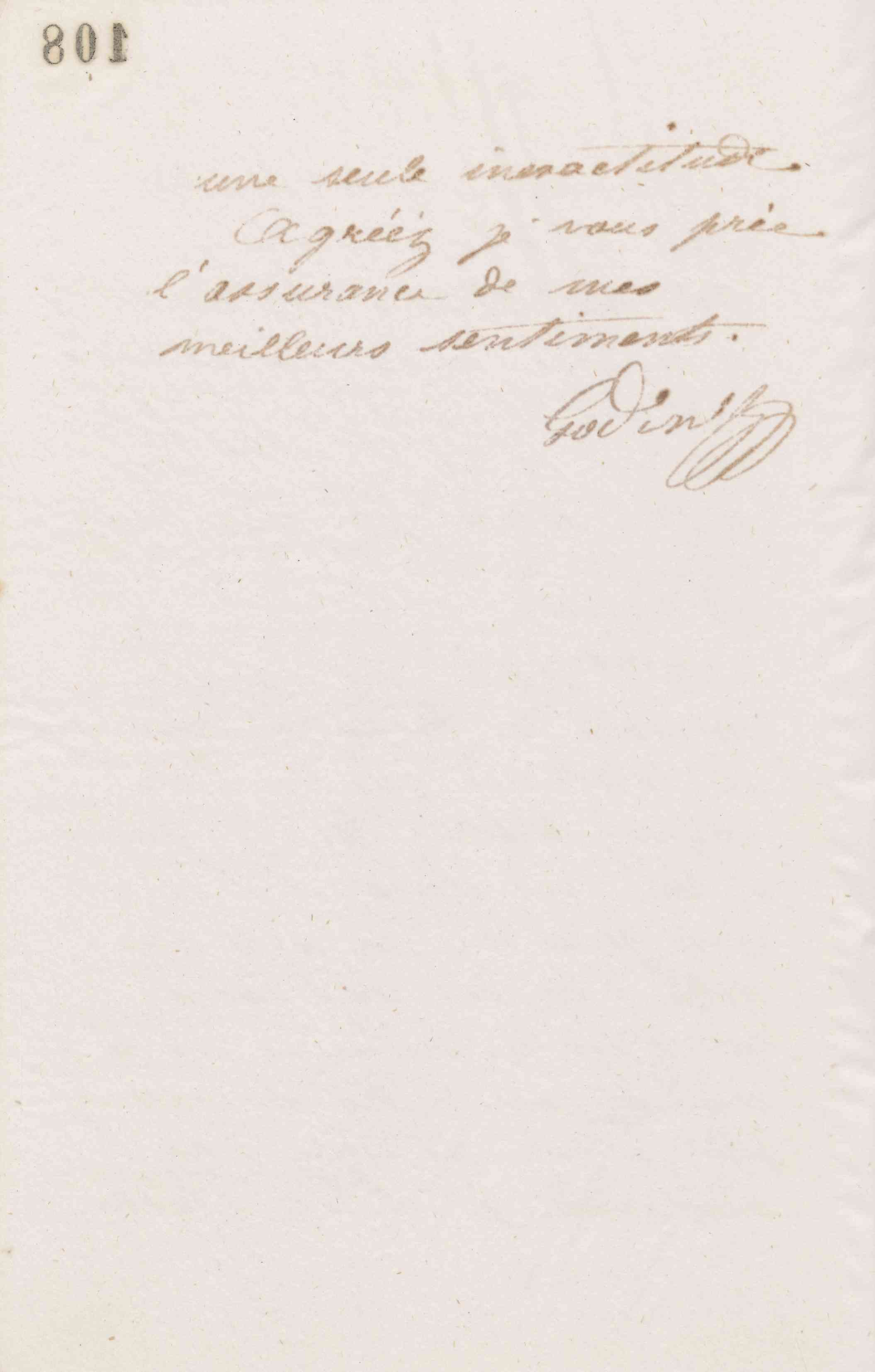 Jean-Baptiste André Godin à Alexandre Onésime Poëtte, 29 novembre 1873