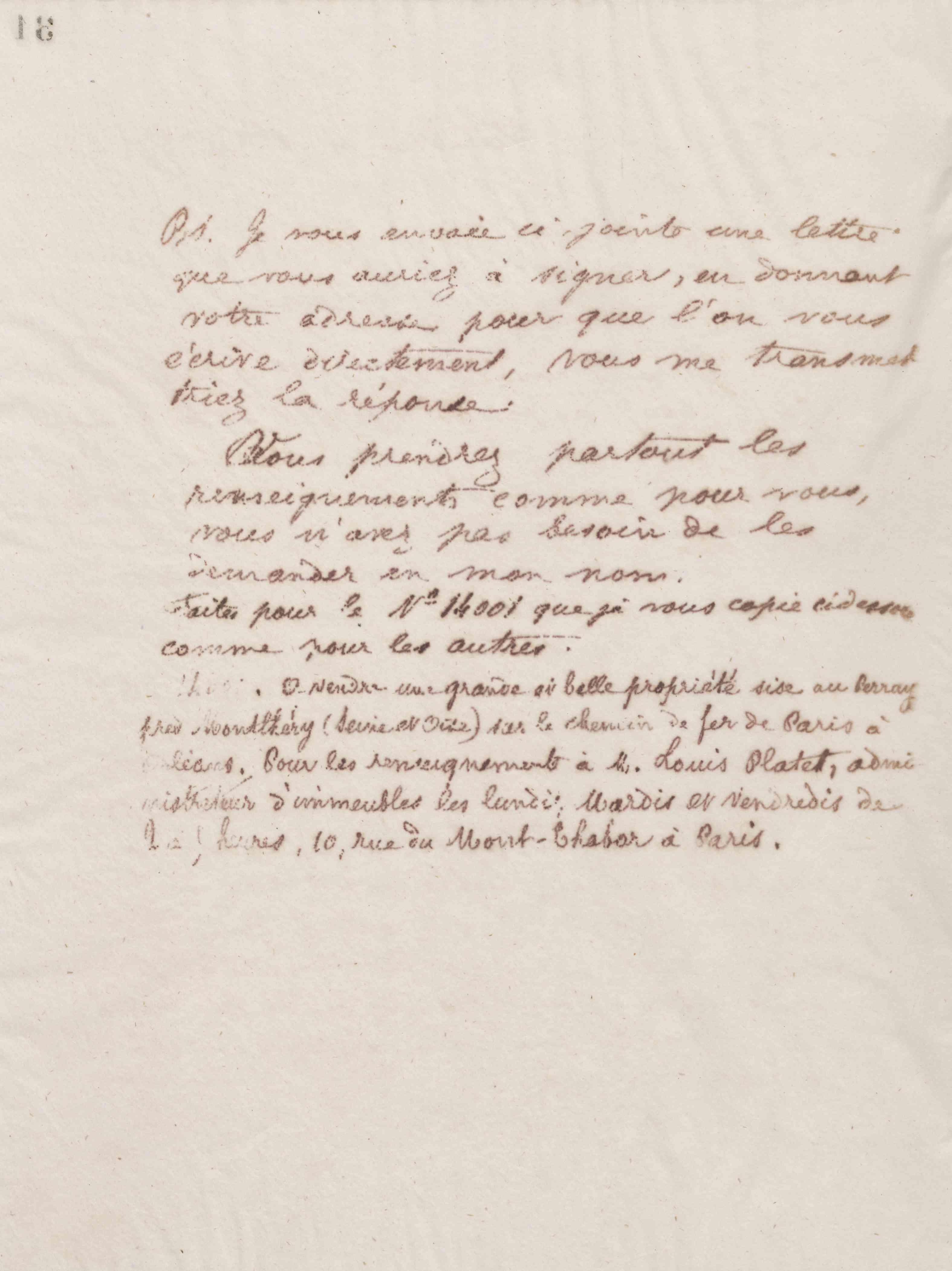 Jean-Baptiste André Godin à Amédée Moret, 14 novembre 1875