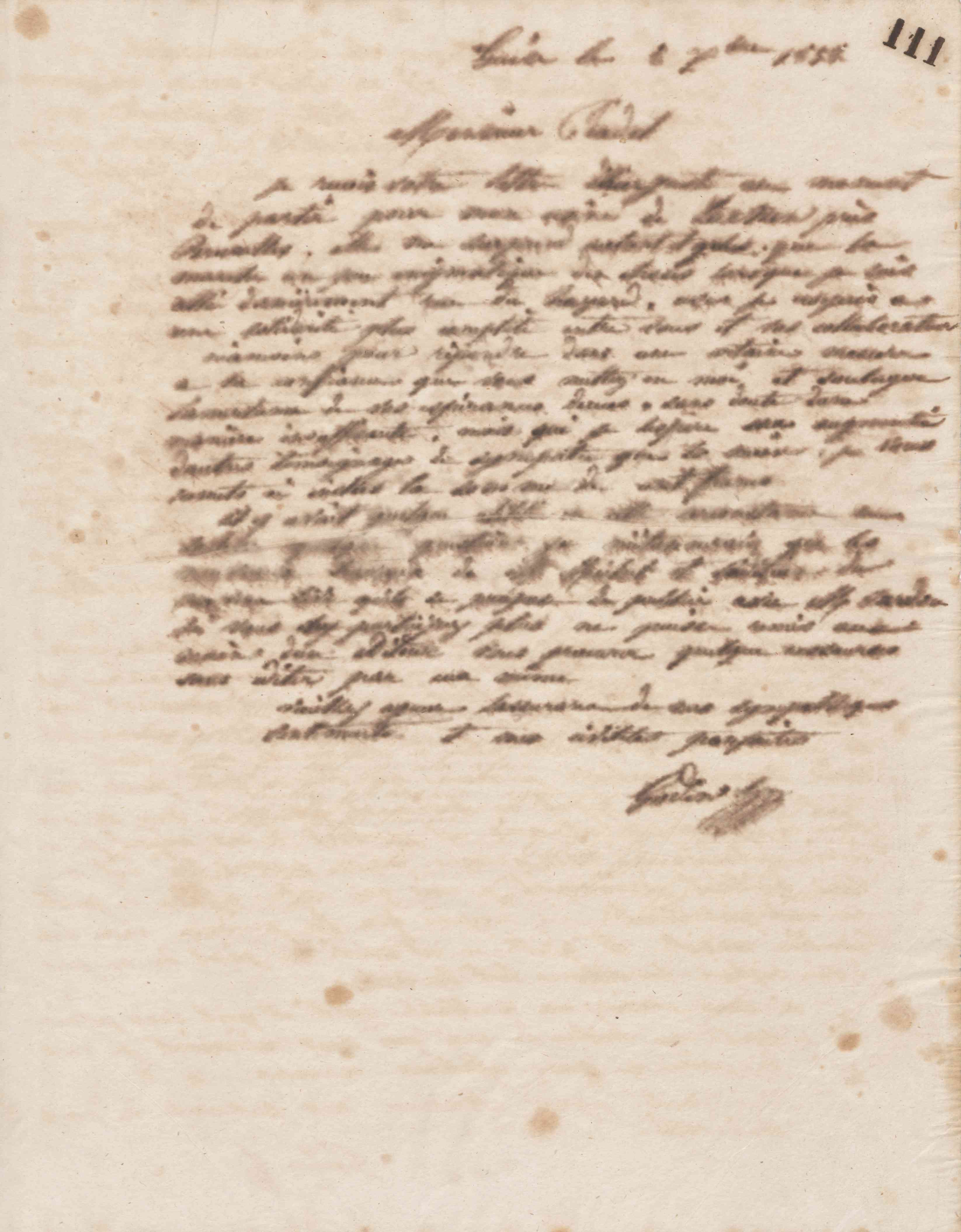 Jean-Baptiste André Godin à monsieur L. Pradel, 8 décembre 1858 Jean-Baptiste André Godin à monsieur L. Pradel, 8 décembre 1858