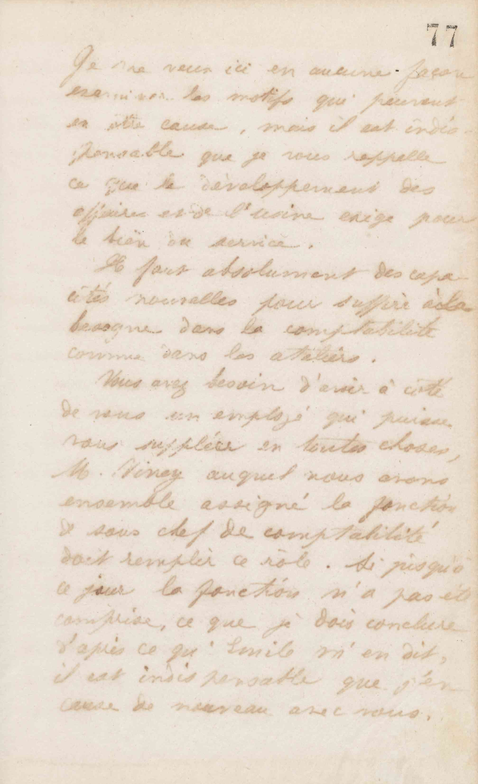 Jean-Baptiste André Godin à Alfred Denisart, 15 mai 1872