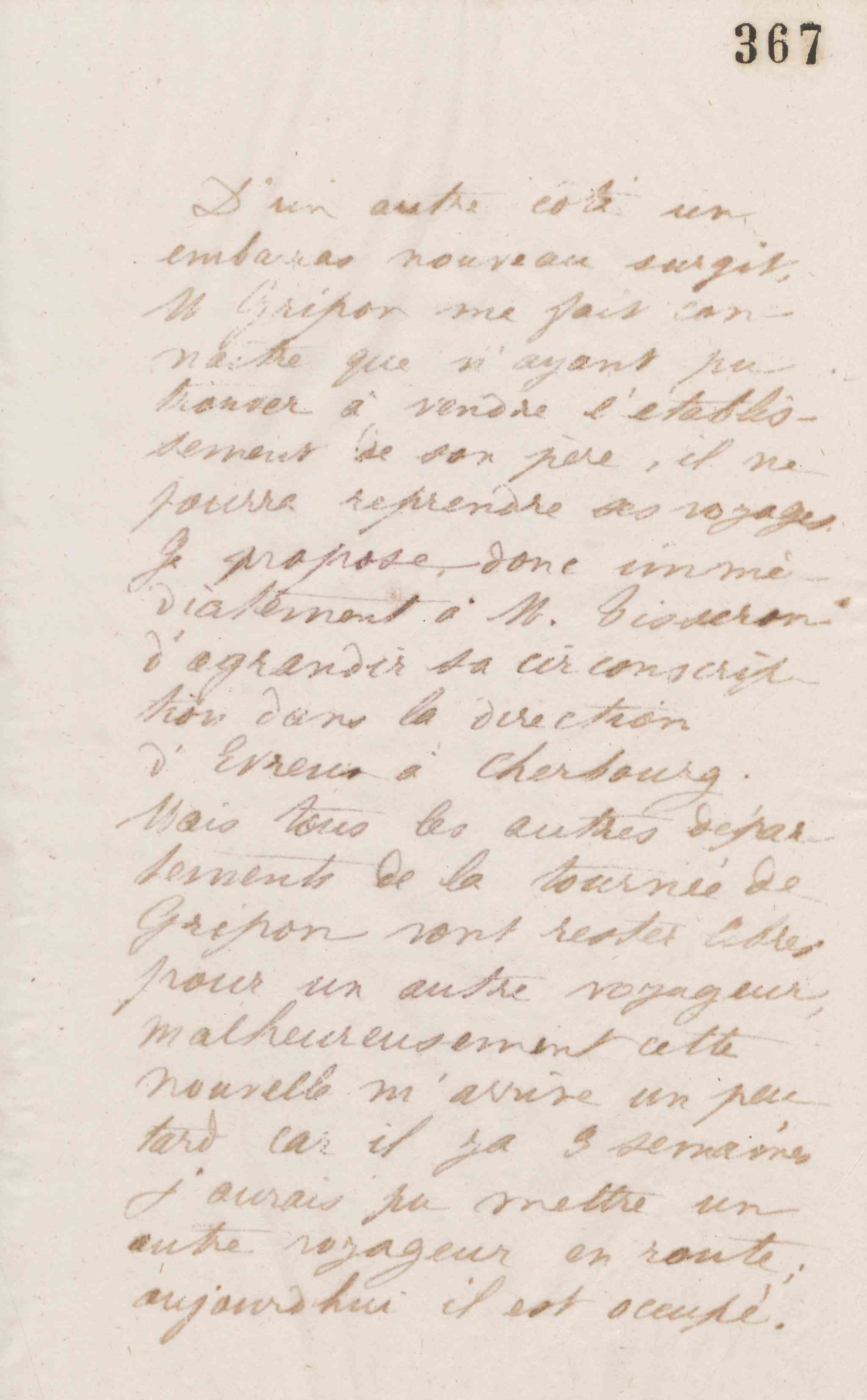 Jean-Baptiste André Godin à Alfred Denisart, 3 juillet 1873