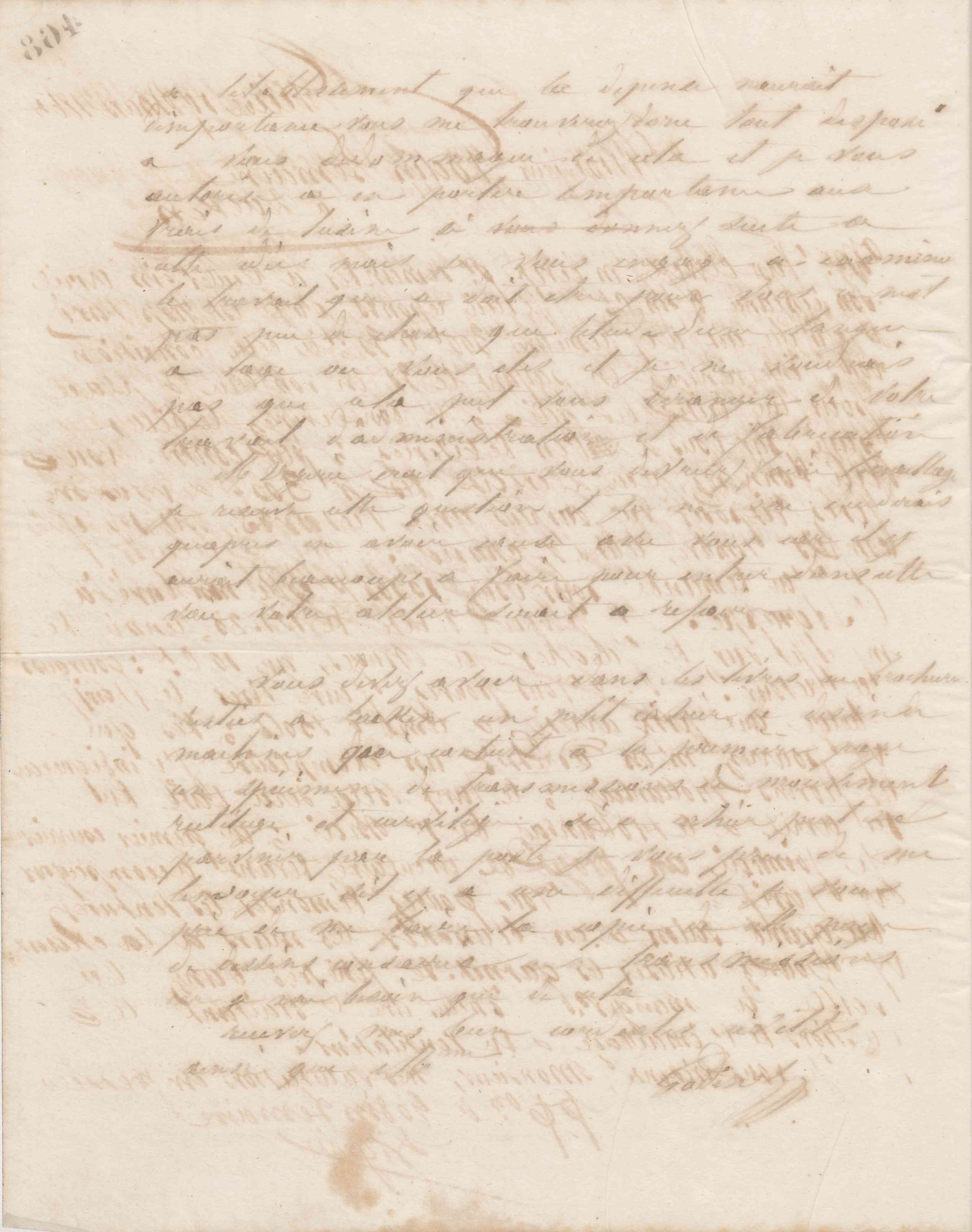 Jean-Baptiste André Godin à monsieur Van Elewyck, 19 mars 1864