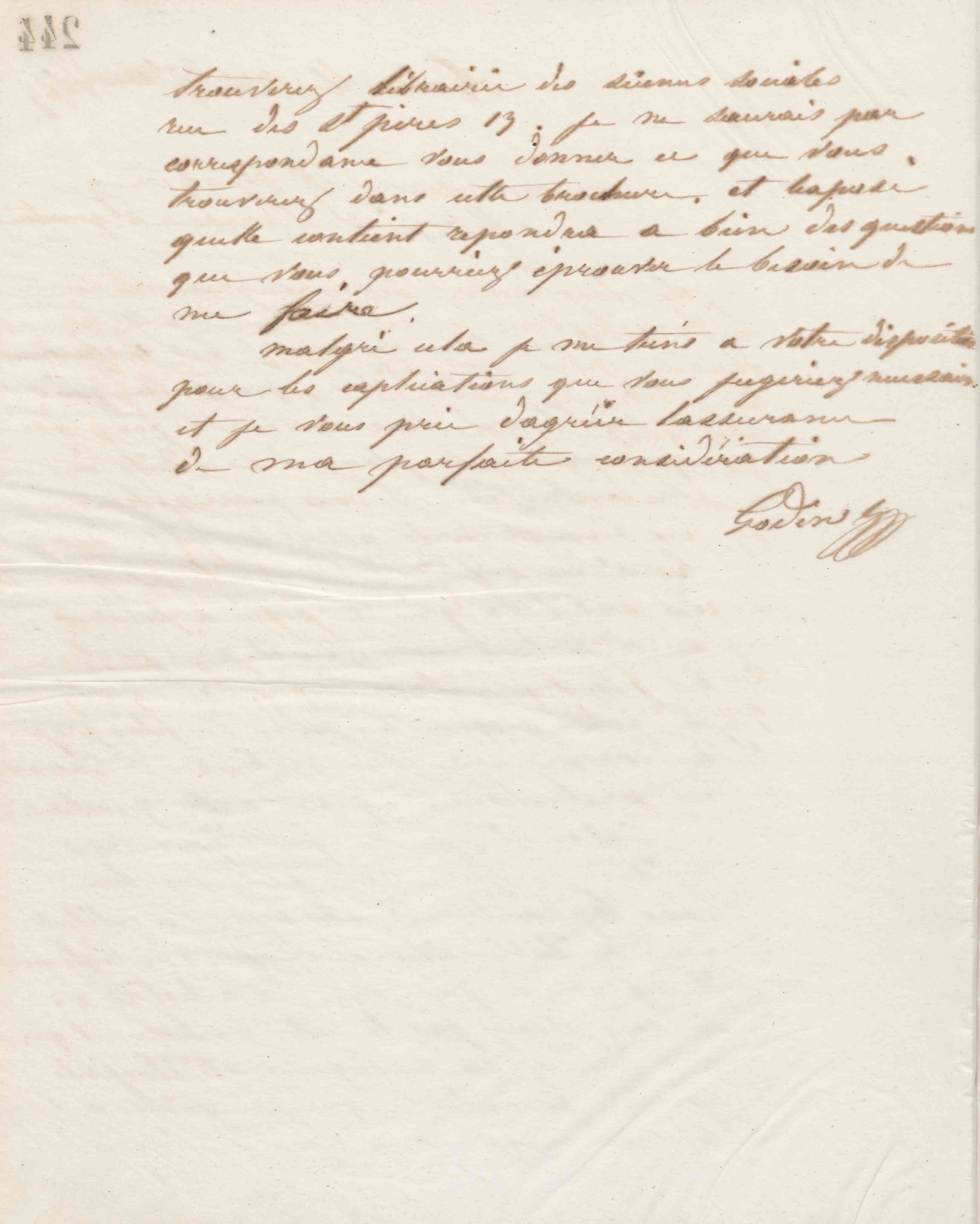 Jean-Baptiste André Godin à Charles-Louis Barreswil, 24 décembre 1865