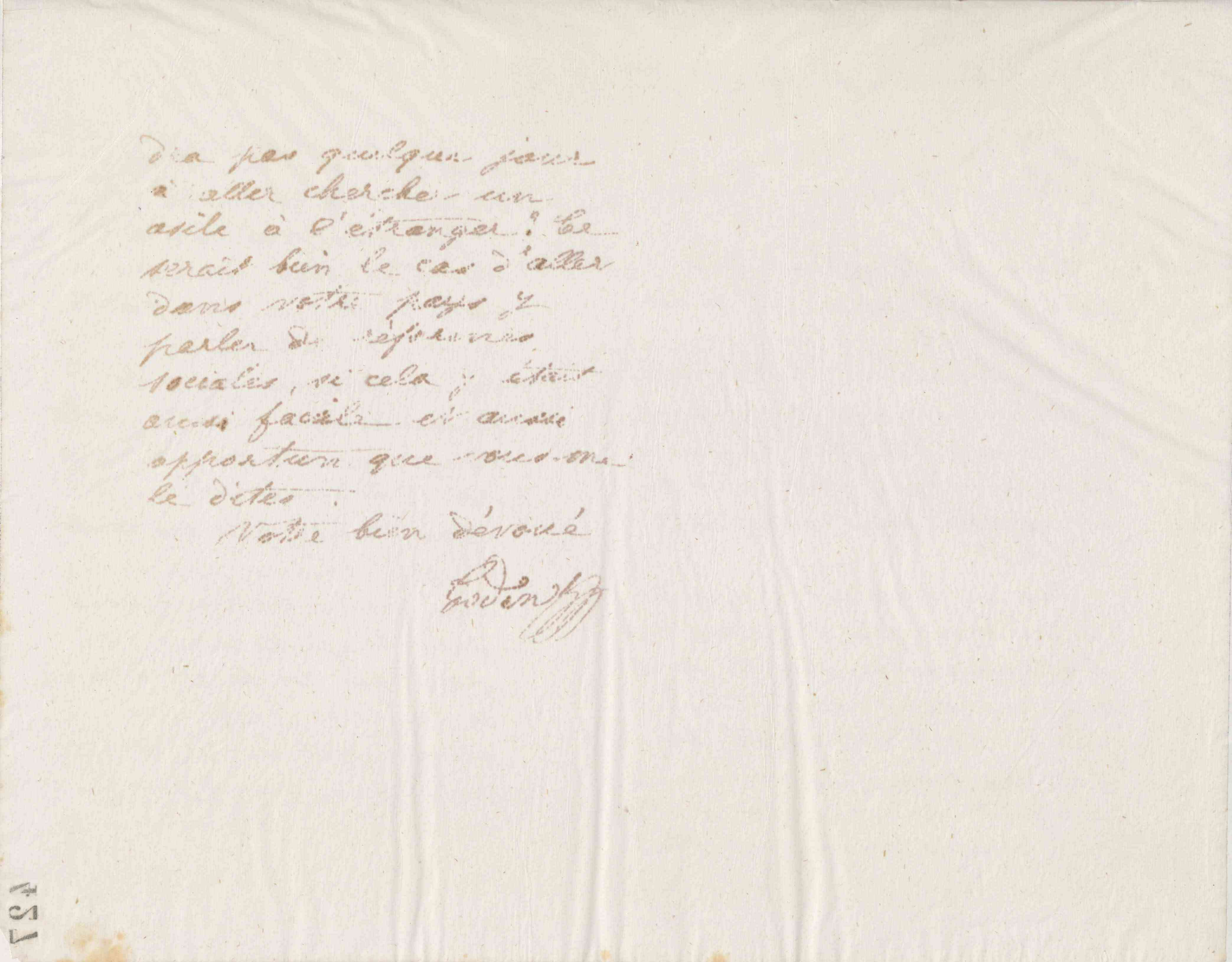 Jean-Baptiste André Godin à Édouard Raoux, 14 janvier 1875