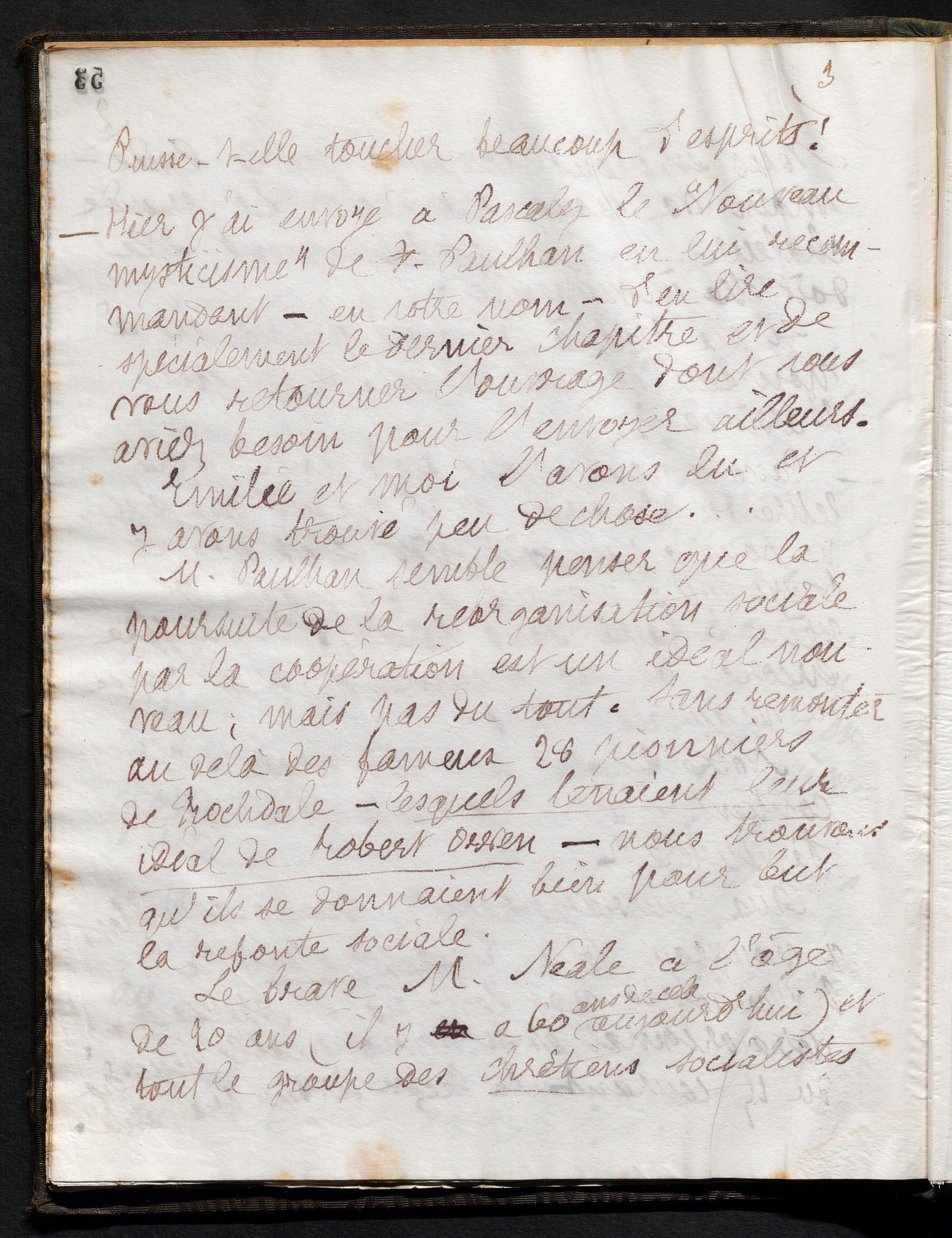 Marie Moret à Auguste Fabre, 28 mai 1891