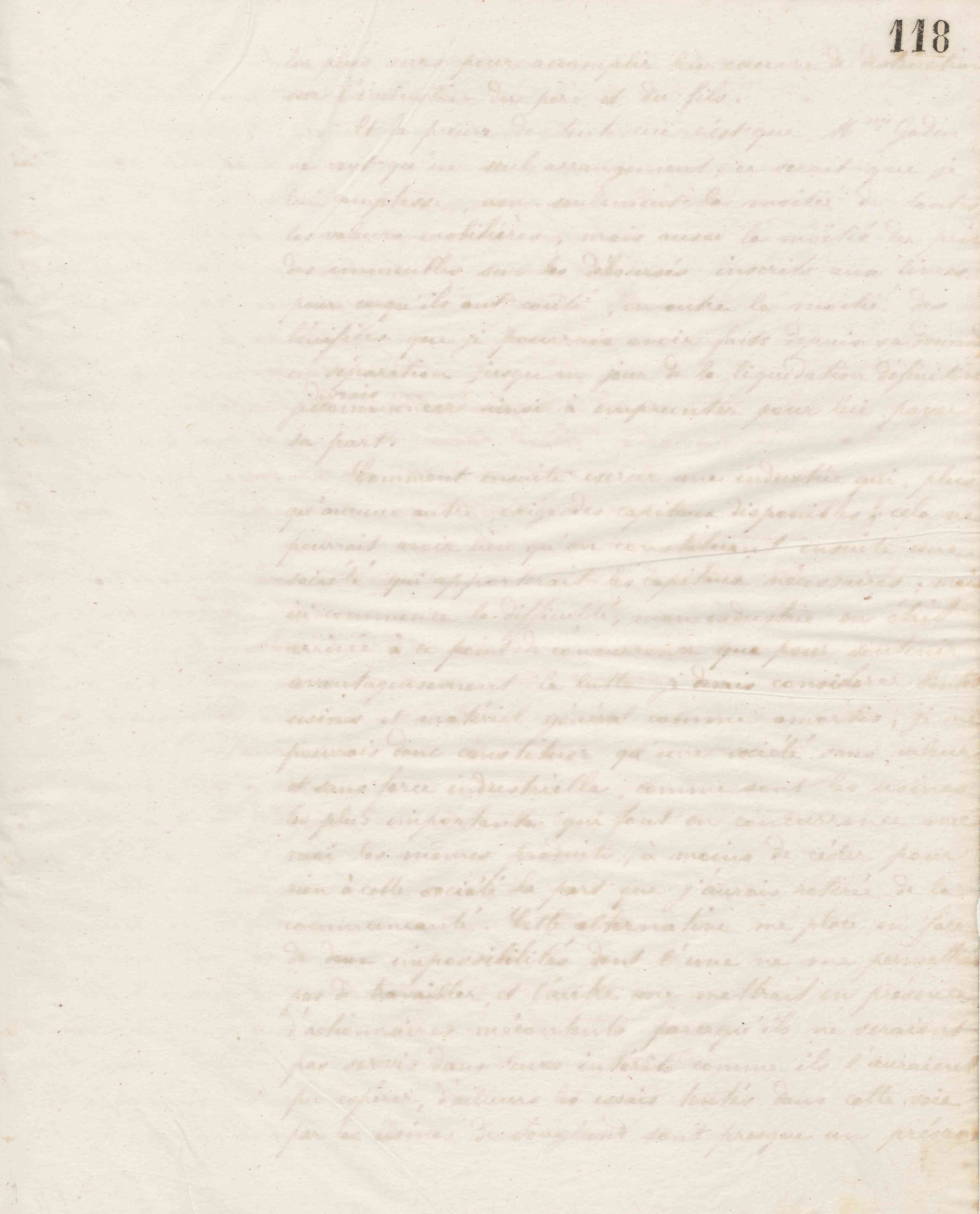 Jean-Baptiste André Godin à Albert Dauphin, vers le 12 août 1865