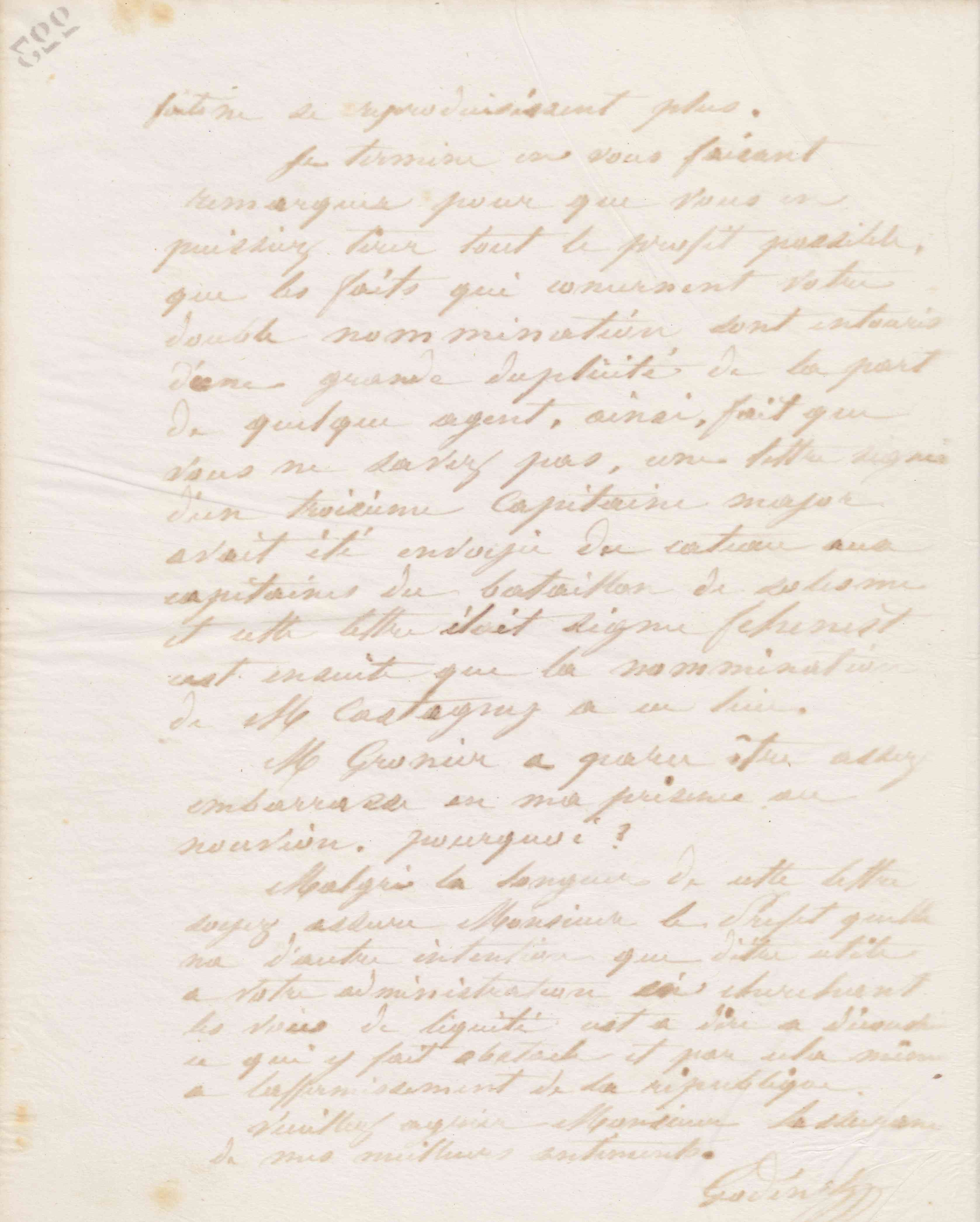 Jean-Baptiste André Godin à Félix Achard, décembre 1870