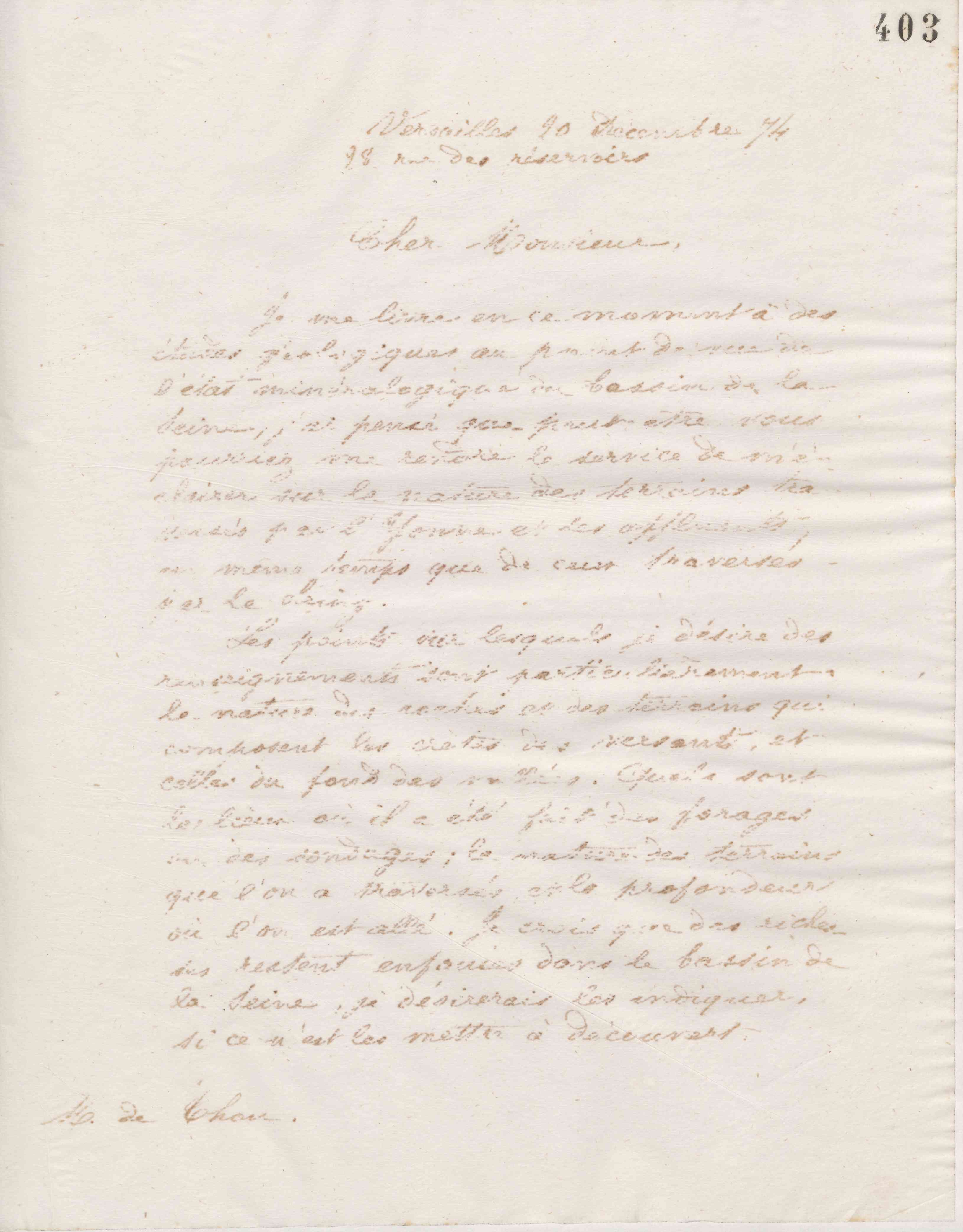 Jean-Baptiste André Godin à Alexandre Dethou, 20 décembre 1874 Jean-Baptiste André Godin à Alexandre Dethou, 20 décembre 1874