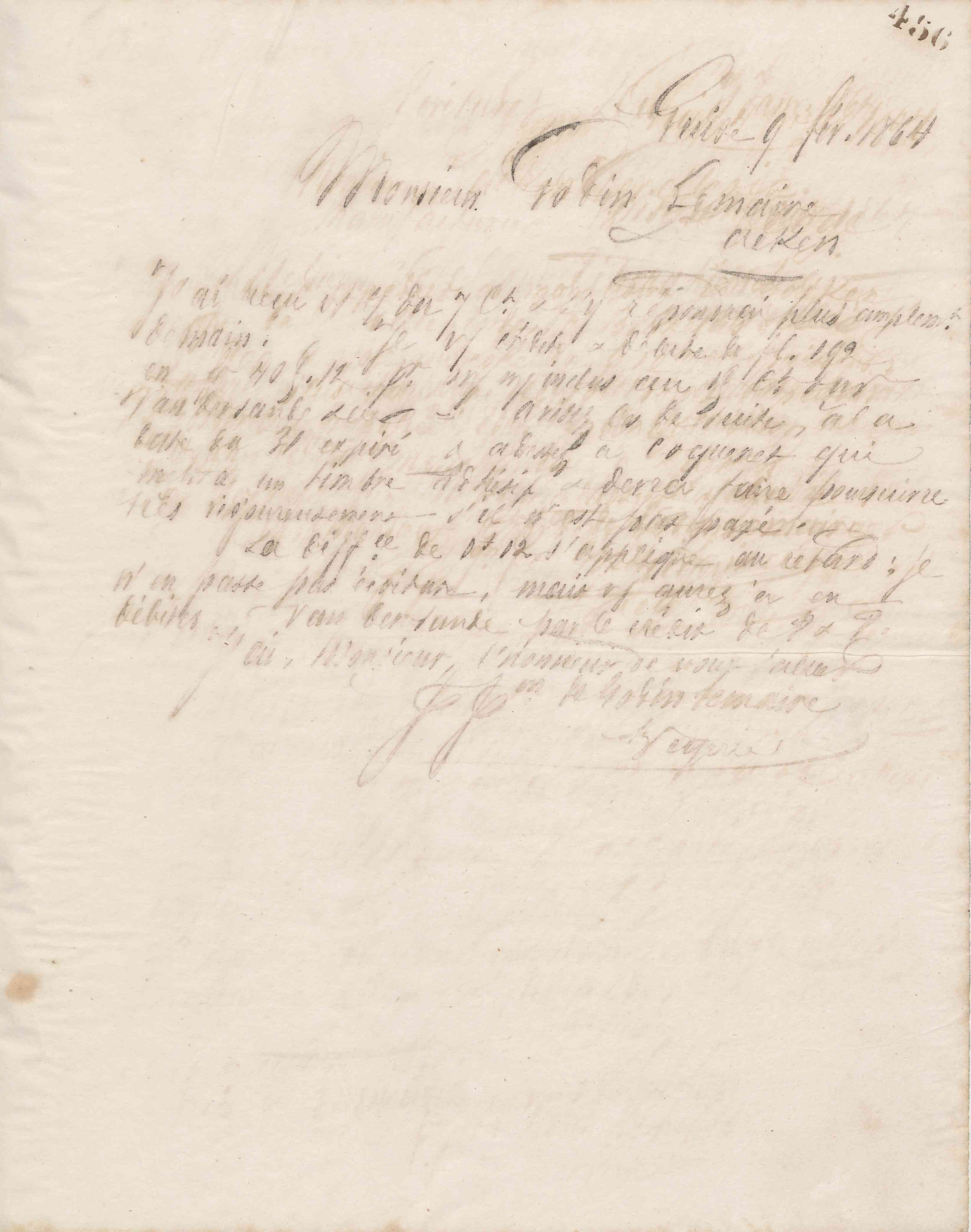 Jean-Baptiste André Godin aux Fonderies et manufactures Godin-Lemaire, 9 février 1864