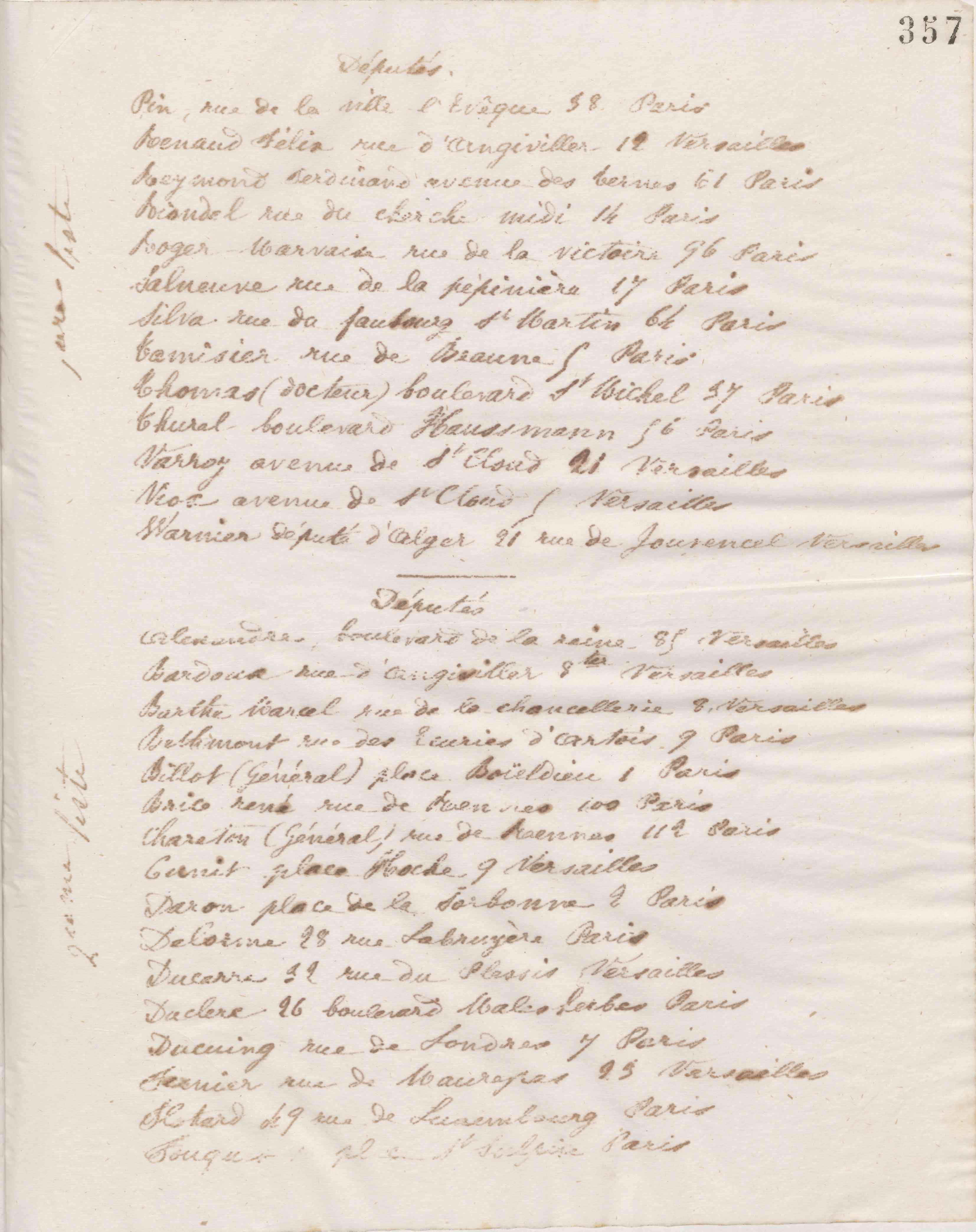 Jean-Baptiste André Godin à monsieur Chatelais, 1er décembre 1874 Jean-Baptiste André Godin à monsieur Chatelais, 1er décembre 1874