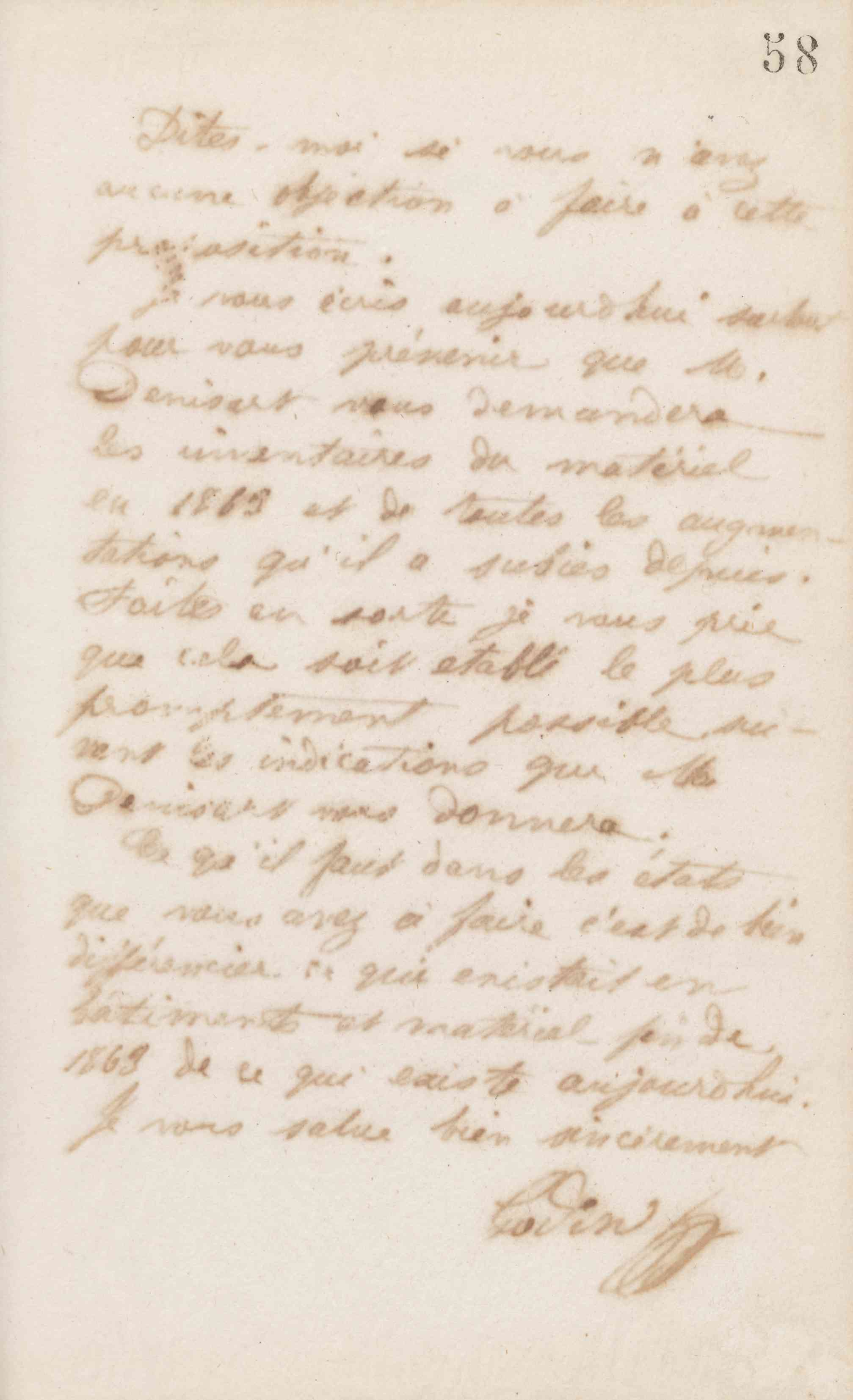 Jean-Baptiste André Godin à Eugène André, 7 mai 1872