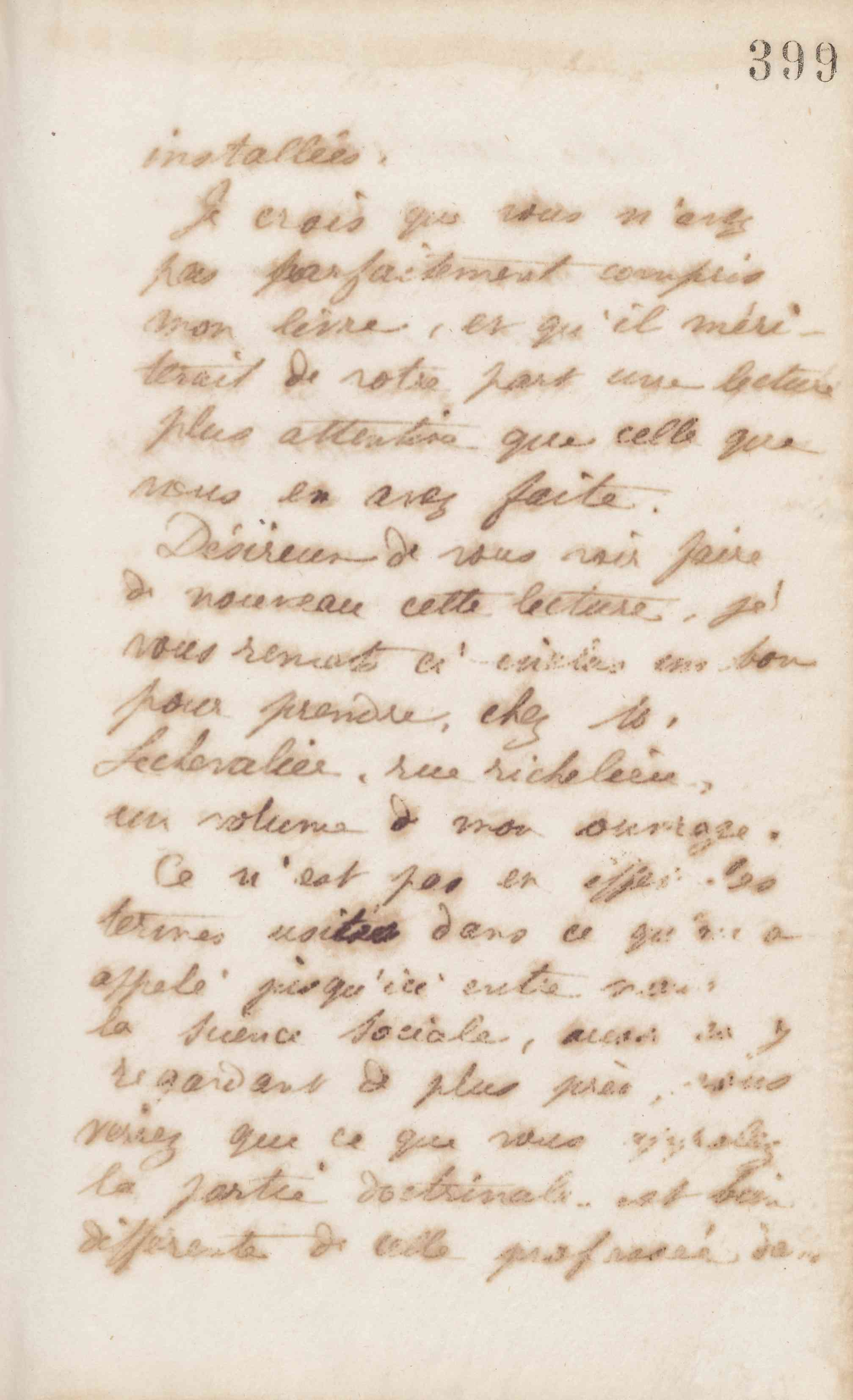 Jean-Baptiste André Godin à Étienne Barat, 10 décembre 1872