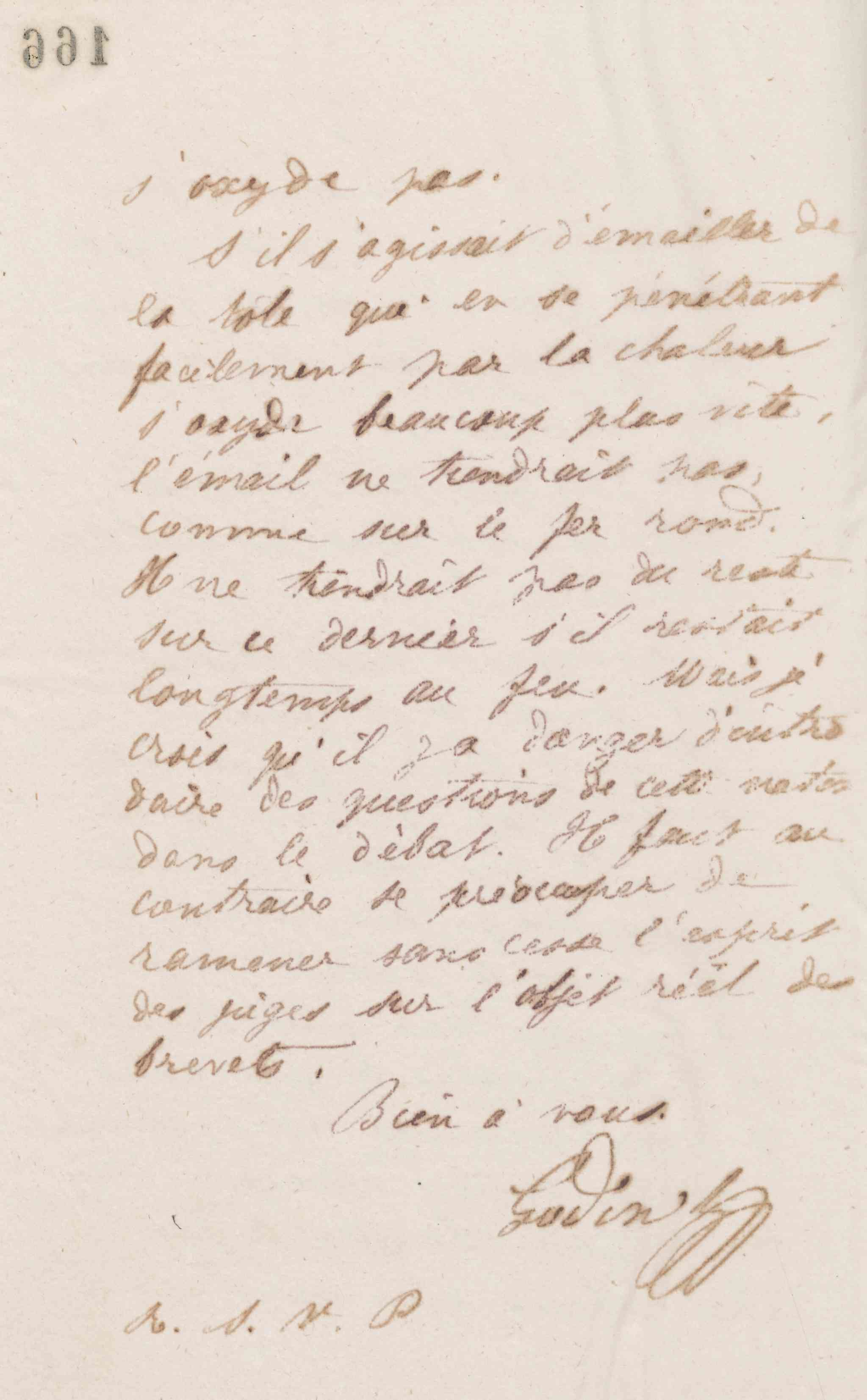 Jean-Baptiste André Godin à mademoiselle Mareuse, 18 mars 1873