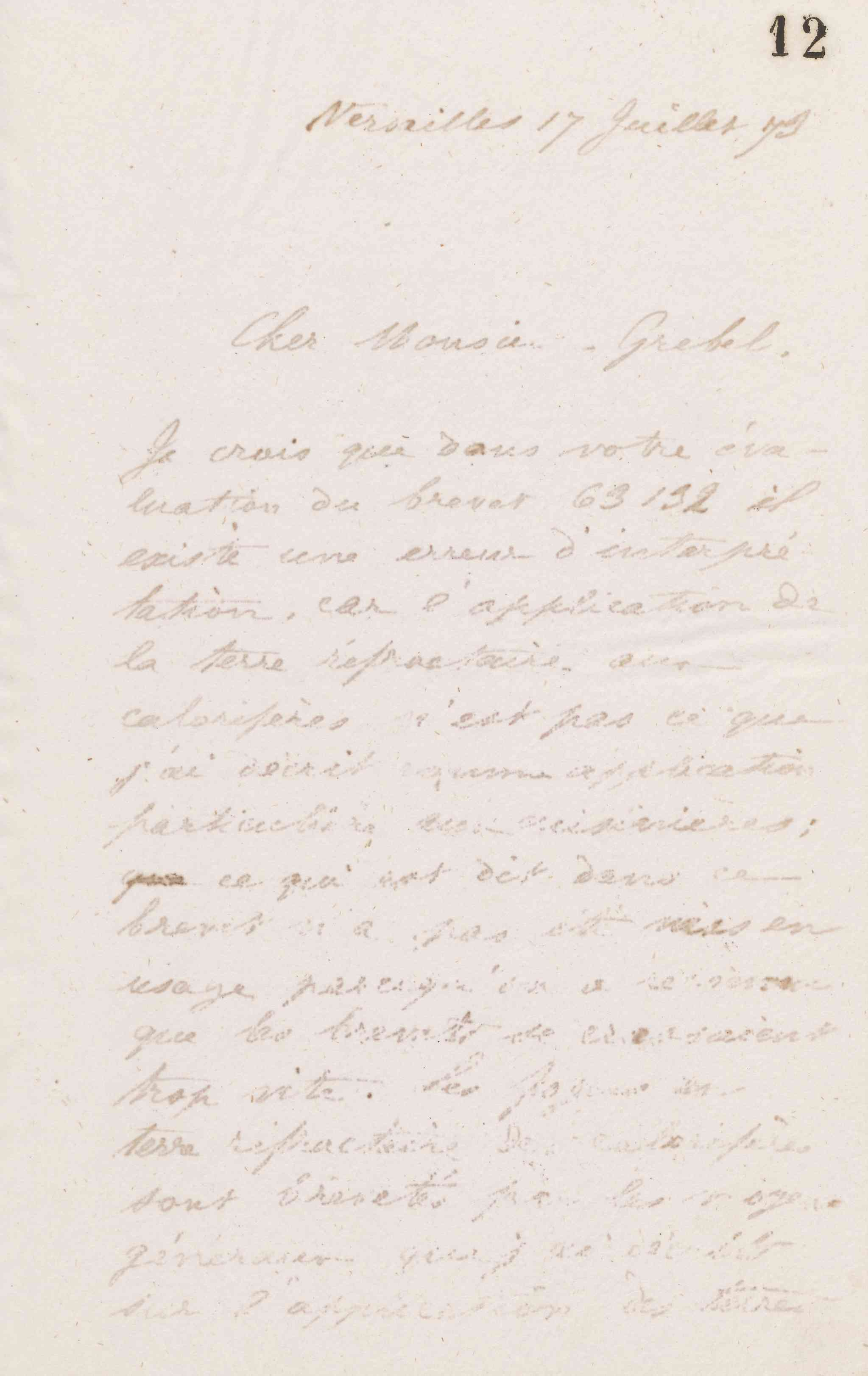 Jean-Baptiste André Godin à Alphonse Grebel, 17 juillet 1873