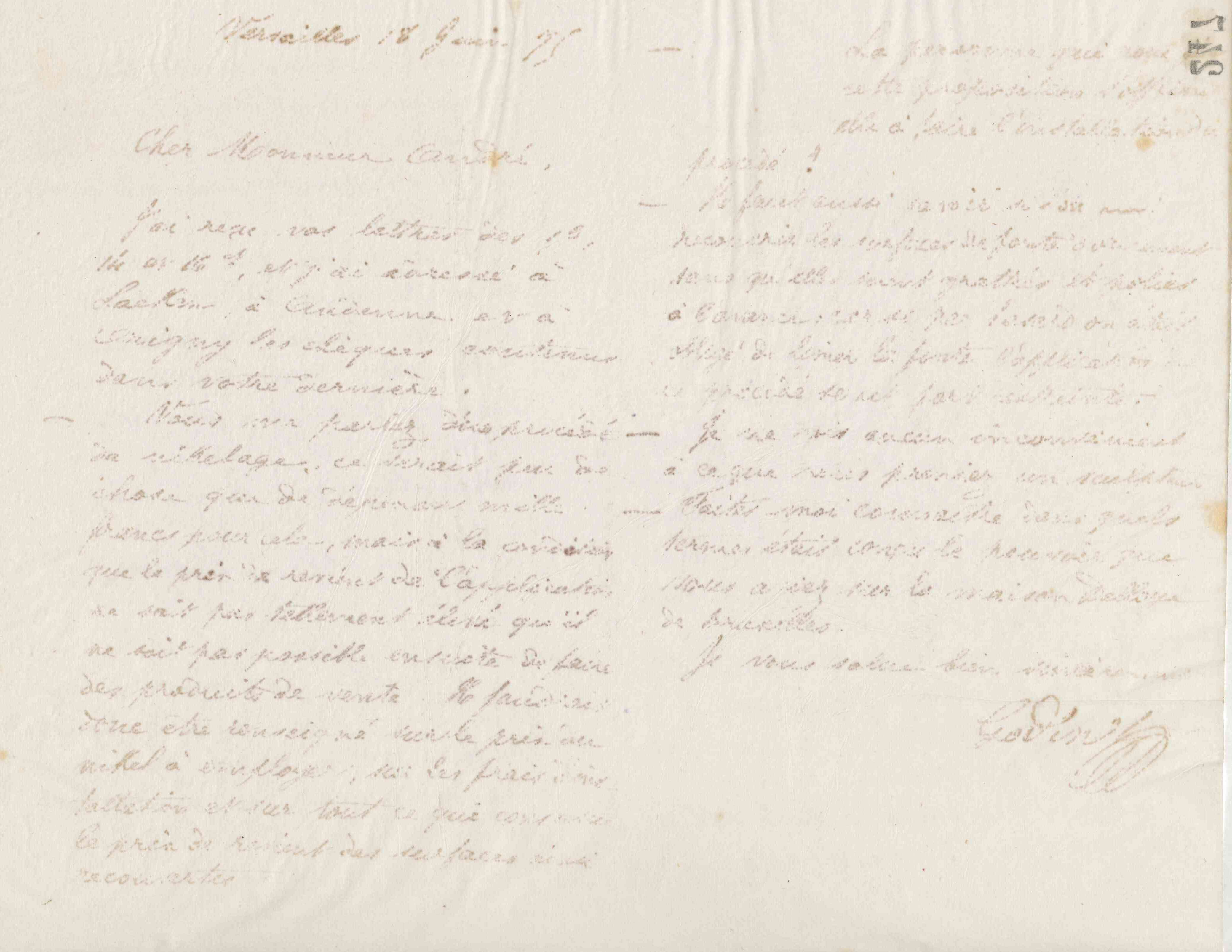 Jean-Baptiste André Godin à Eugène André, 18 juin 1875 Jean-Baptiste André Godin à Eugène André, 18 juin 1875