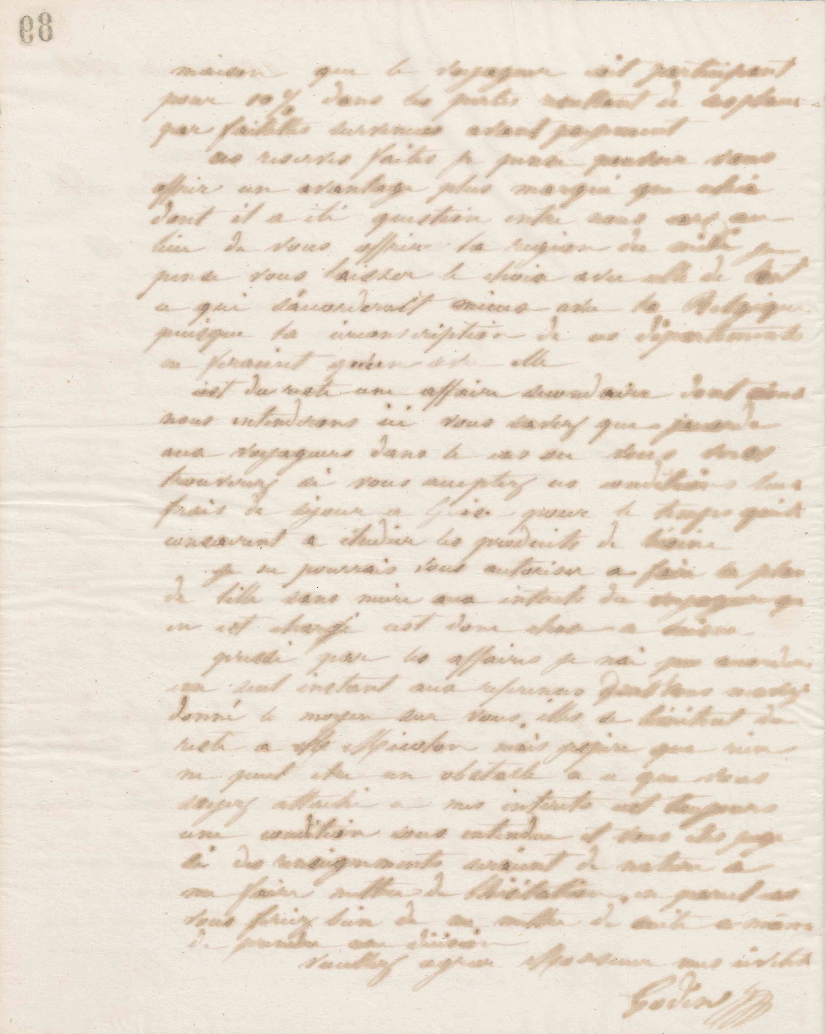 Jean-Baptiste André Godin à monsieur A. Évrard, 15 février 1864 Jean-Baptiste André Godin à monsieur A. Évrard, 15 février 1864