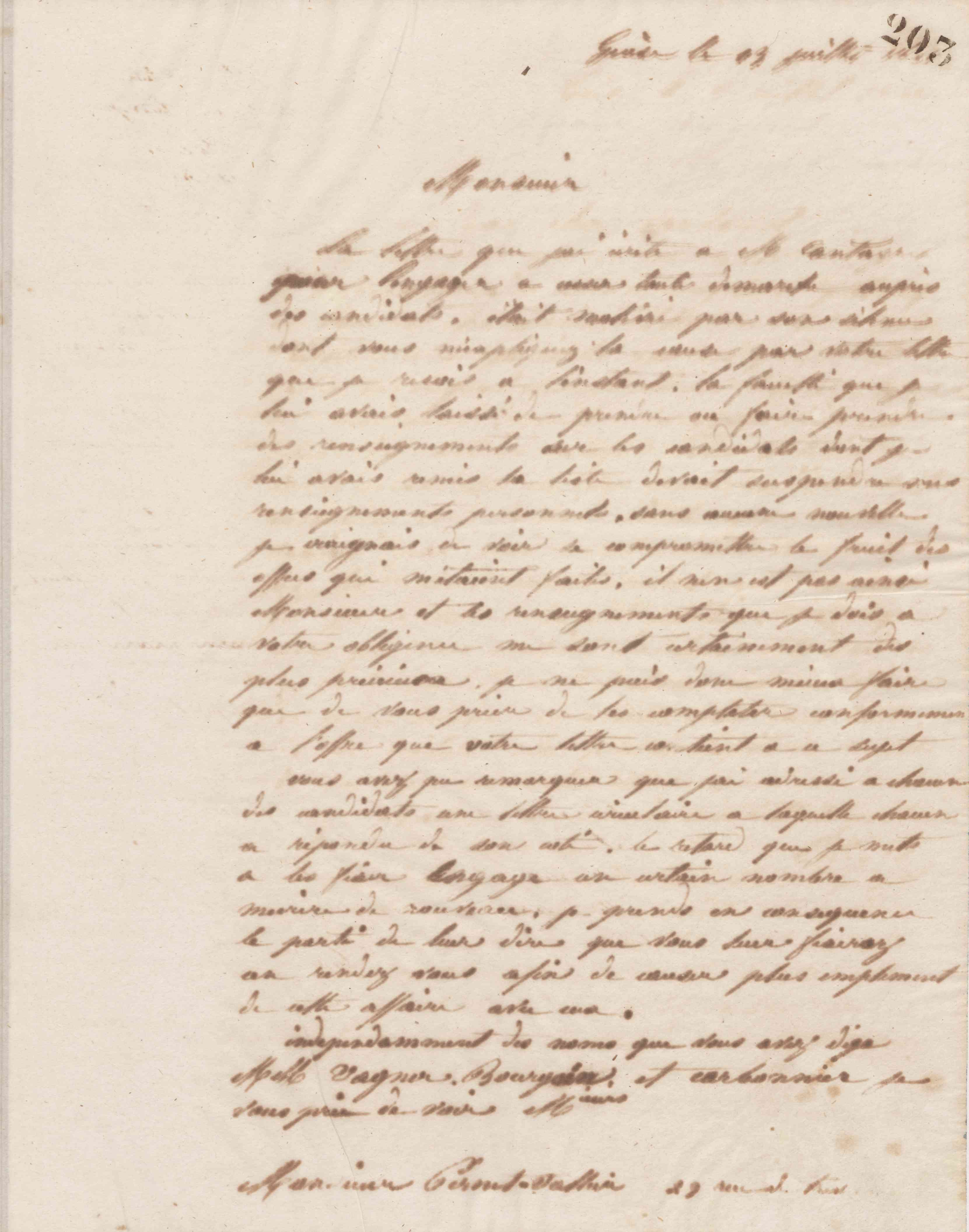 Jean-Baptiste André Godin à monsieur H. Pernet-Vallier, 13 juillet 1861 Jean-Baptiste André Godin à monsieur H. Pernet-Vallier, 13 juillet 1861