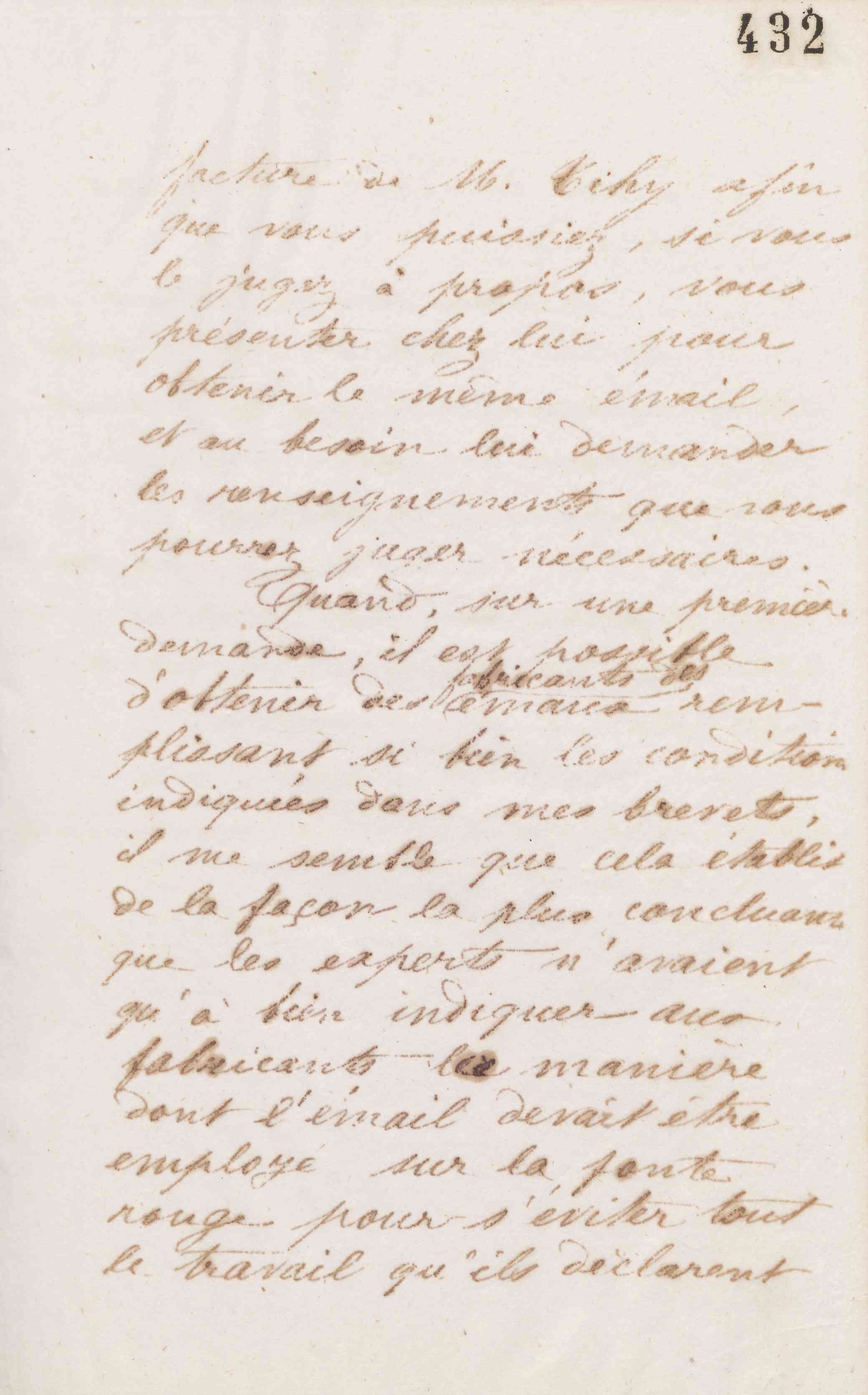 Jean-Baptiste André Godin à Jean-Augustin Barral, 25 mars 1874