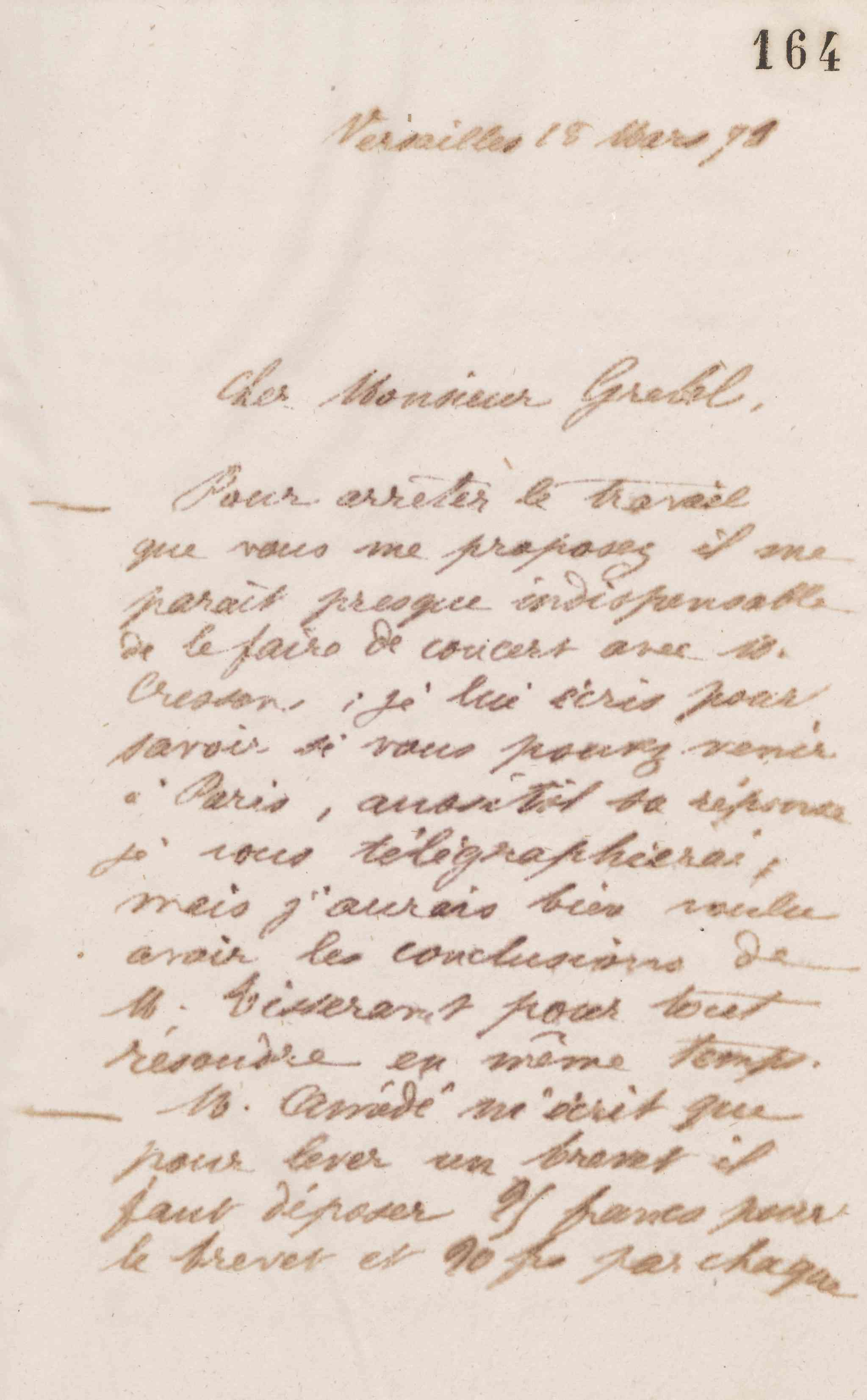 Jean-Baptiste André Godin à Alphonse Grebel, 18 mars 1873