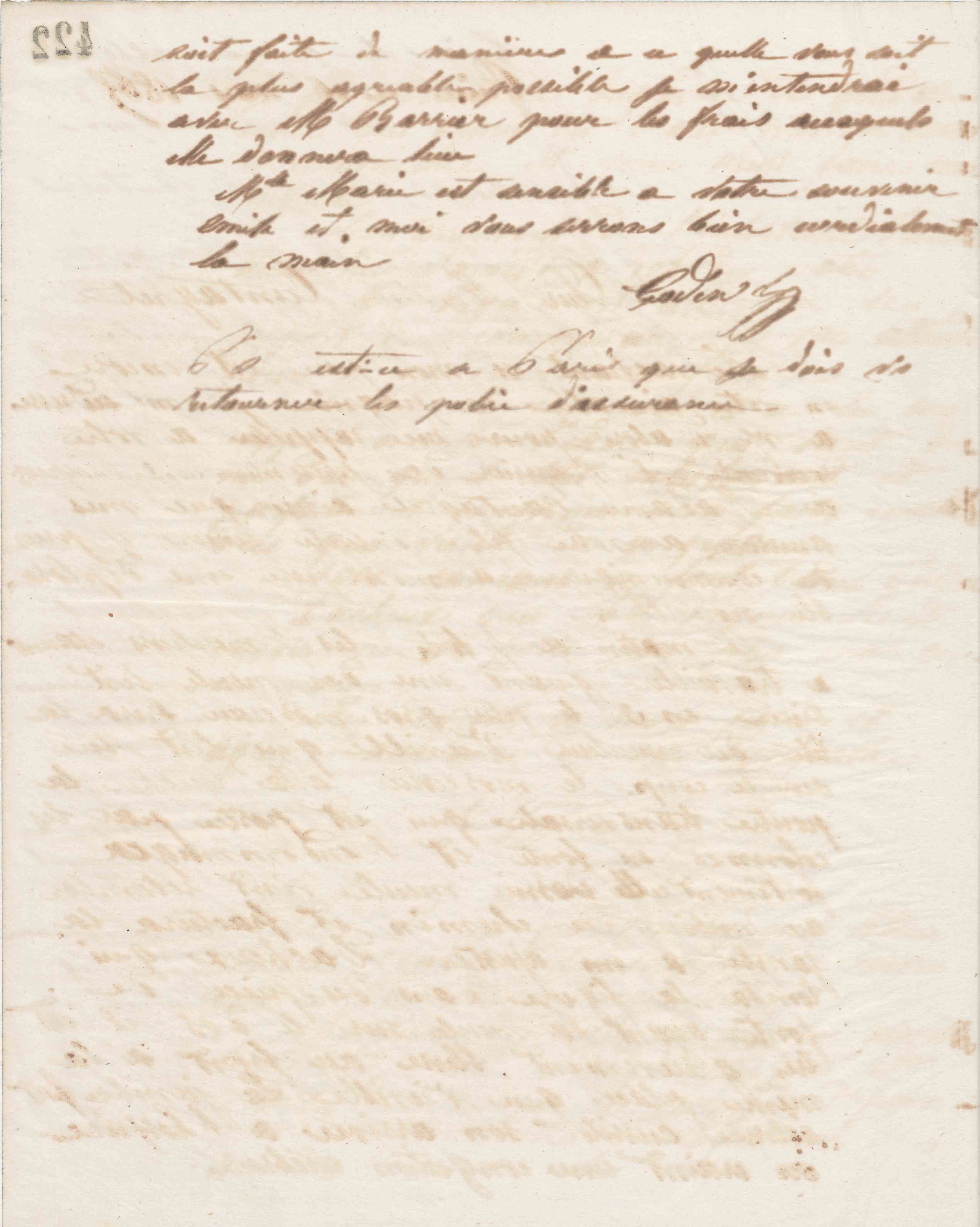 Jean-Baptiste André Godin à Auguste Oyon, 11 mars 1865