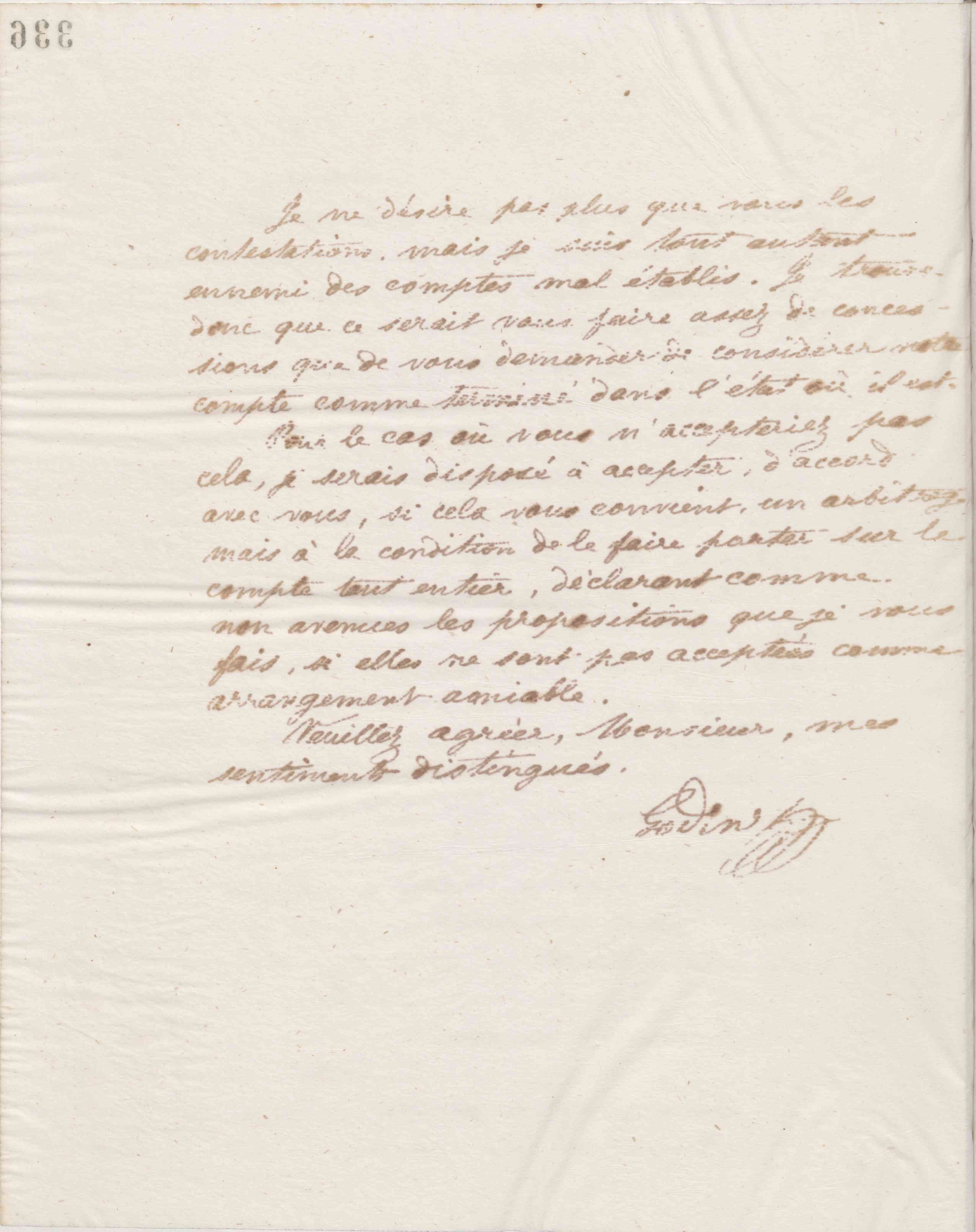 Jean-Baptiste André Godin à monsieur Rabatel, 6 novembre 1874 Jean-Baptiste André Godin à monsieur Rabatel, 6 novembre 1874
