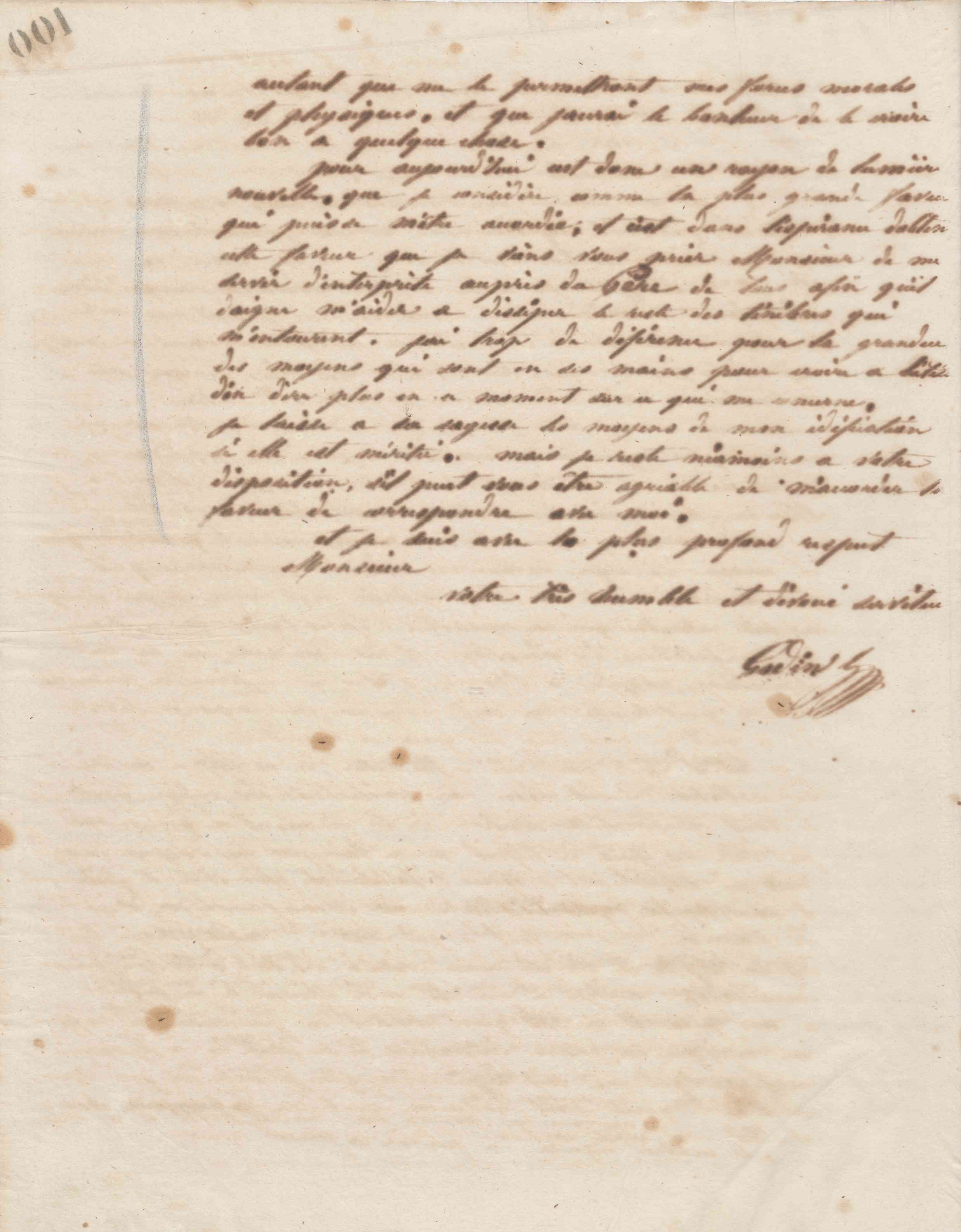 Jean-Baptiste André Godin à Louis Michel de Figanières, 25 juillet 1858