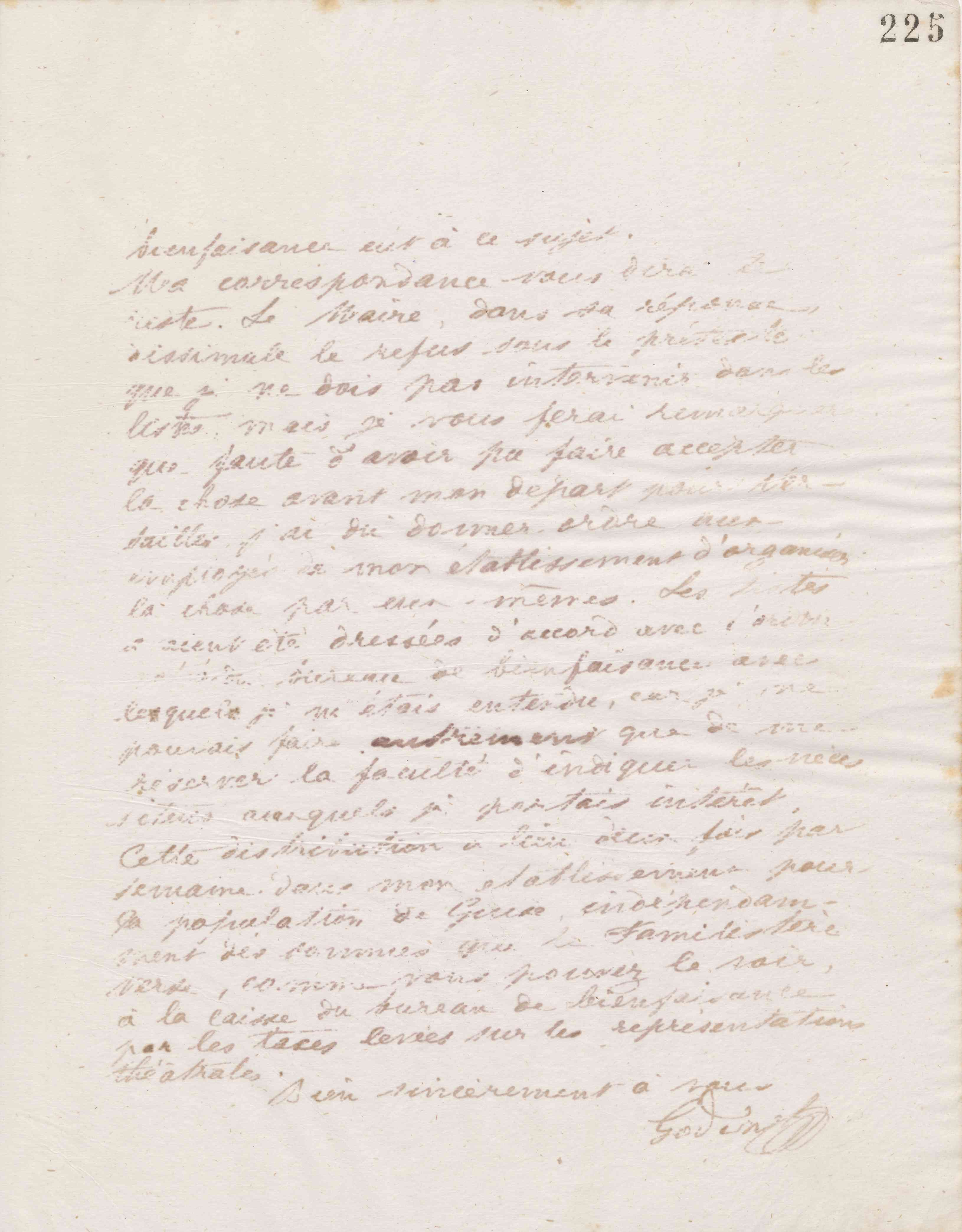 Jean-Baptiste André Godin à Henry Levasseur, 10 juillet 1874