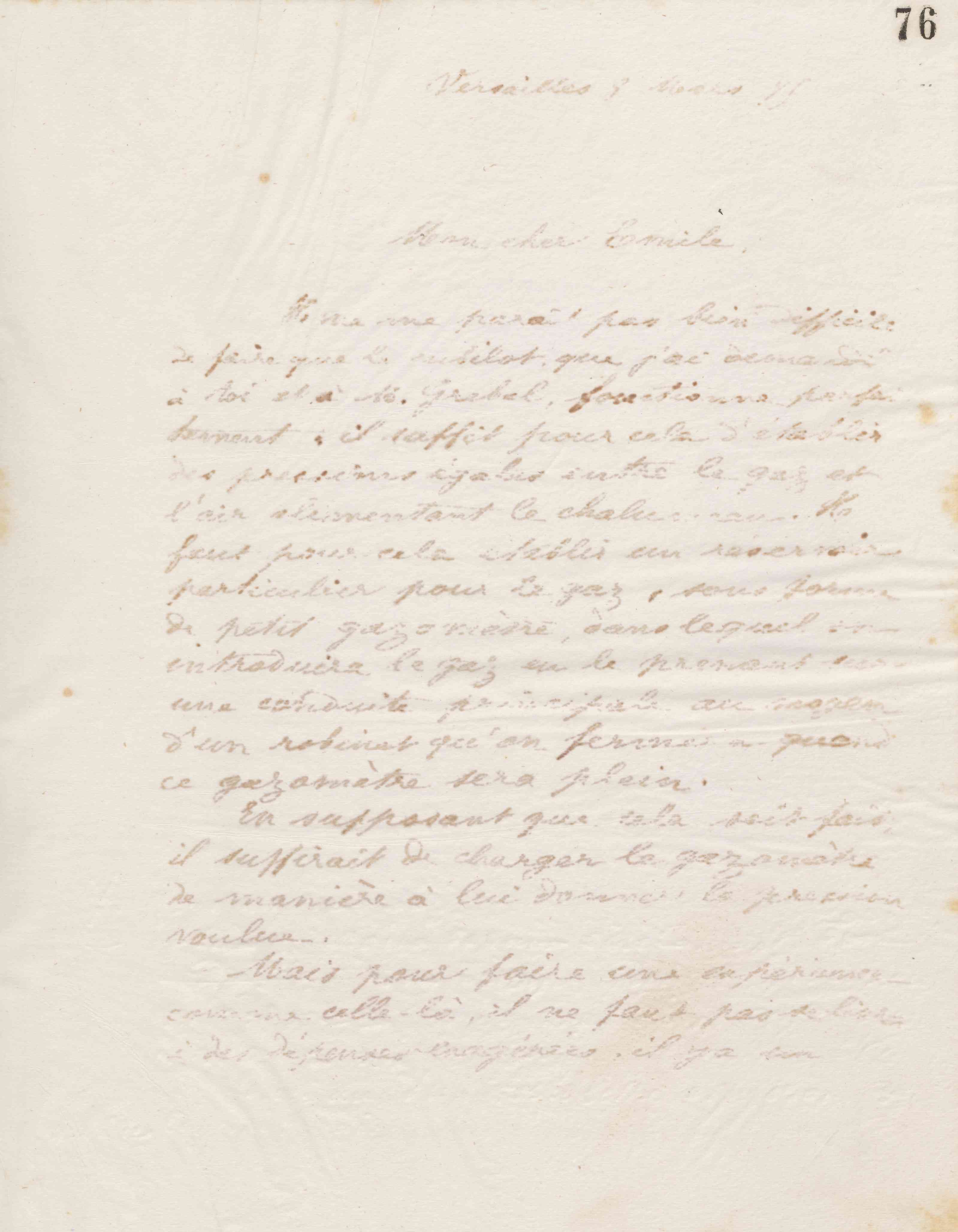Jean-Baptiste André Godin à Émile Godin, 9 mars 1875 Jean-Baptiste André Godin à Émile Godin, 9 mars 1875