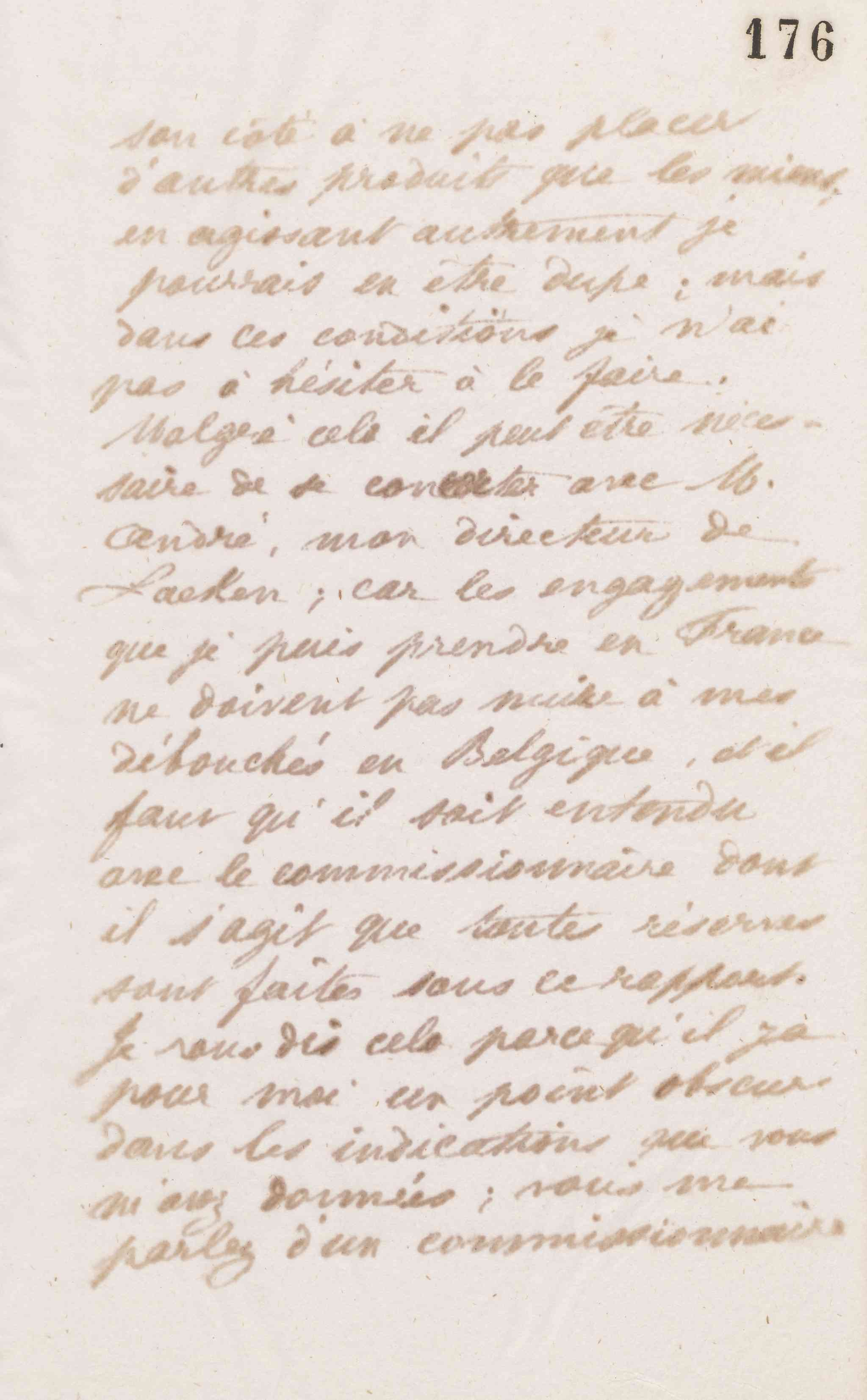 Jean-Baptiste André Godin à monsieur Delaruelle, 16 décembre 1873 Jean-Baptiste André Godin à monsieur Delaruelle, 16 décembre 1873
