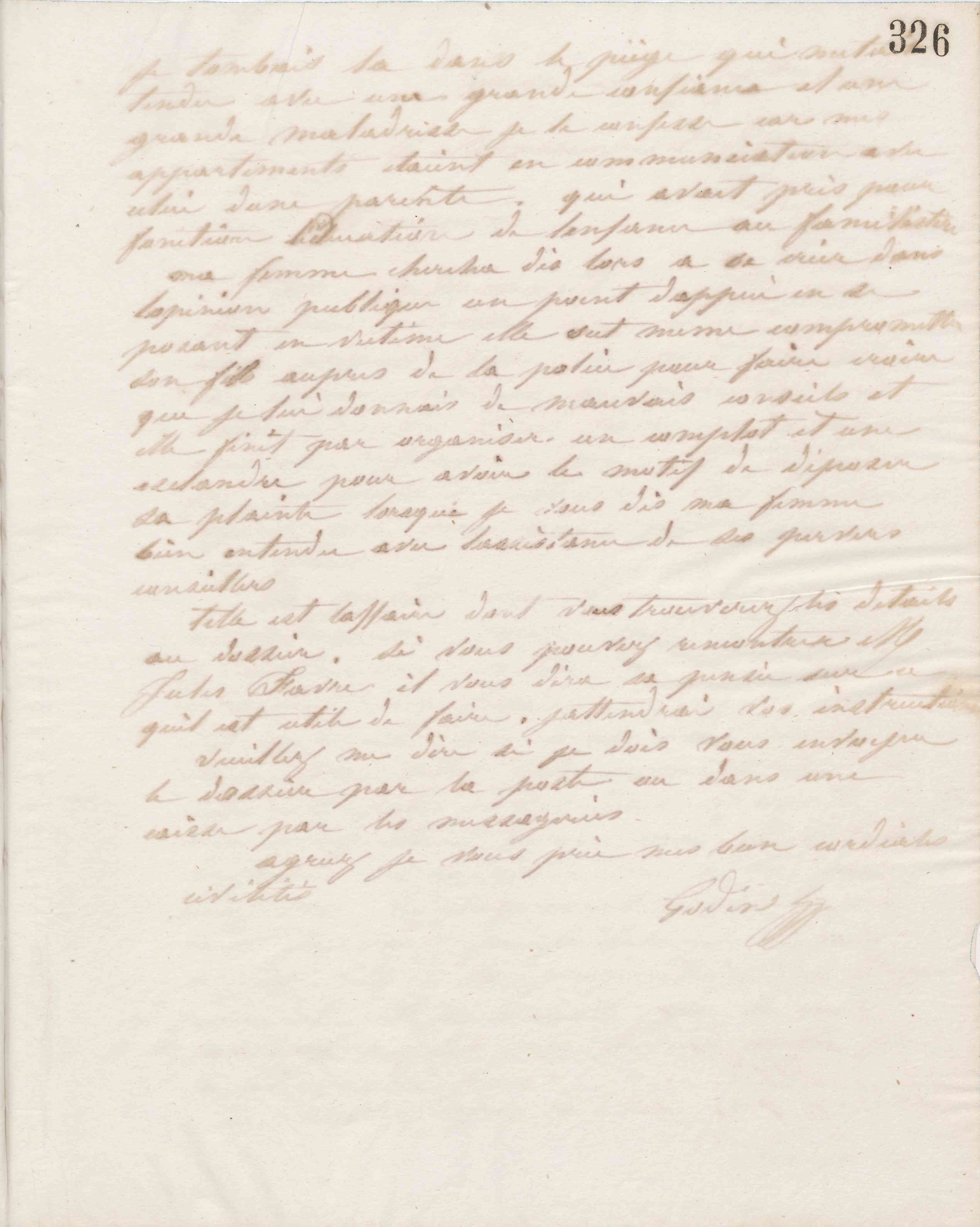 Jean-Baptiste André Godin à Alphonse Delpech, 29 novembre 1864