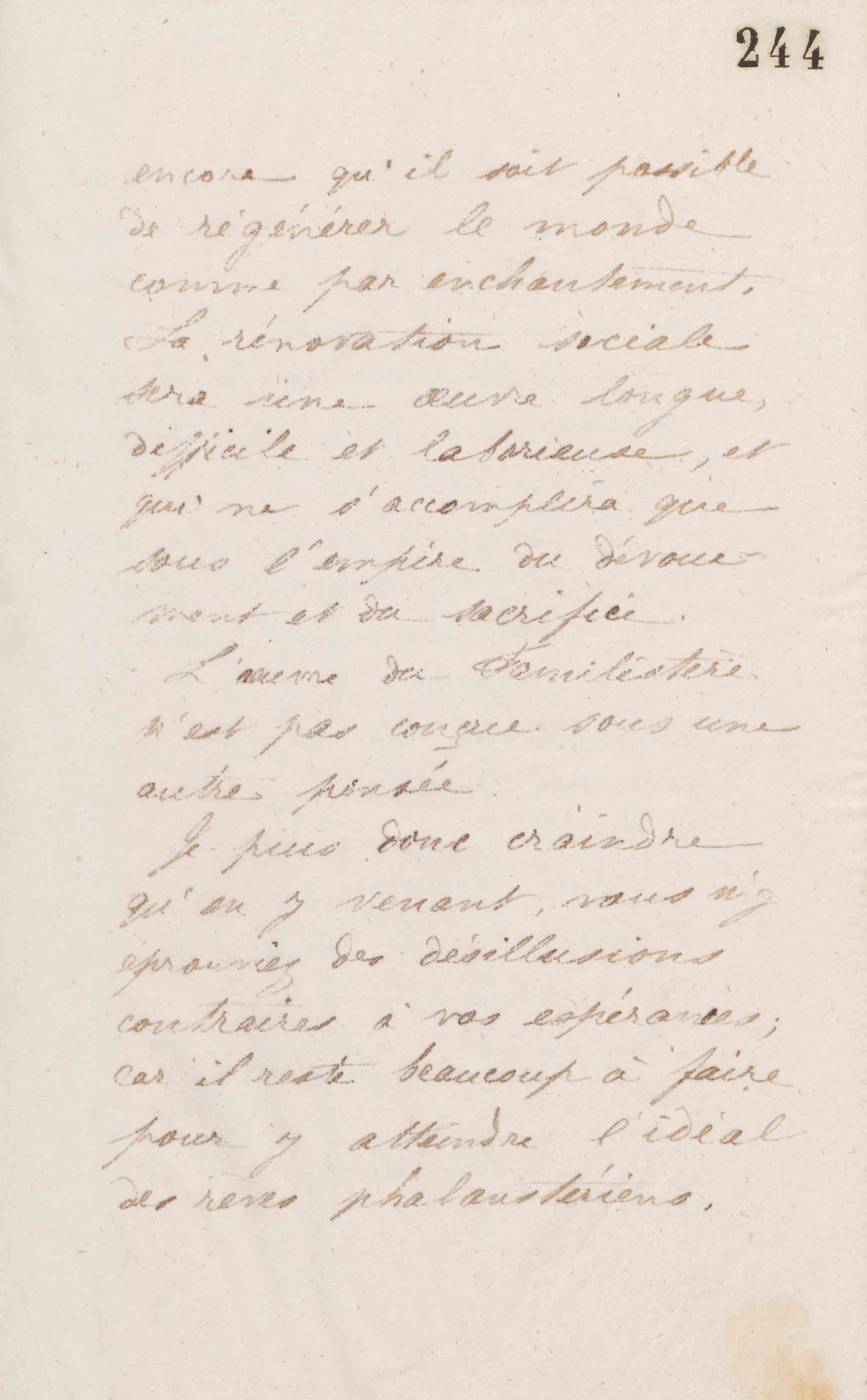 Jean-Baptiste André Godin à Étienne Louis Joseph Quaintenne, 8 mai 1873