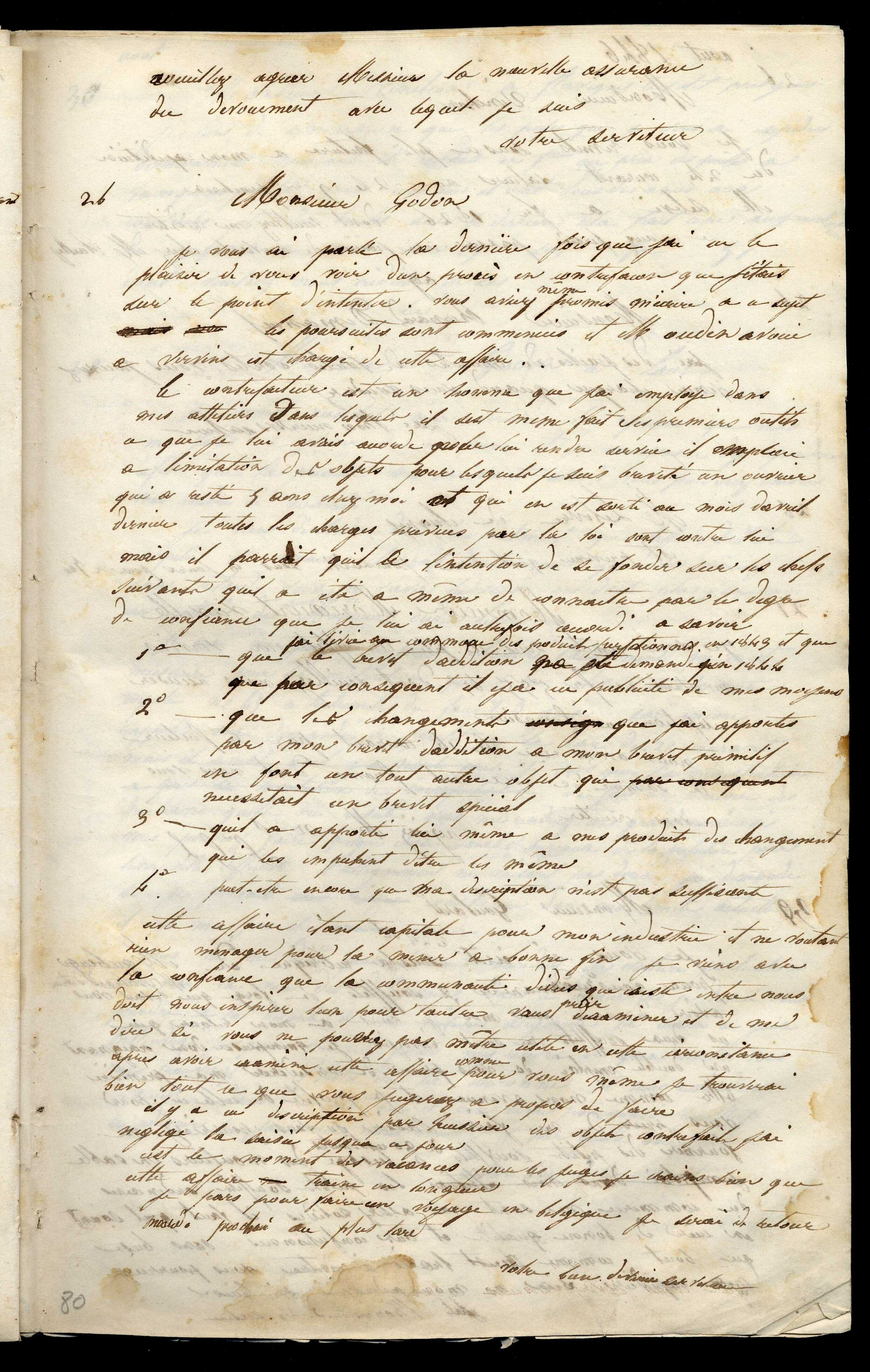 Jean-Baptiste André Godin aux gérants de La Démocratie pacifique, 23 [août 1846]