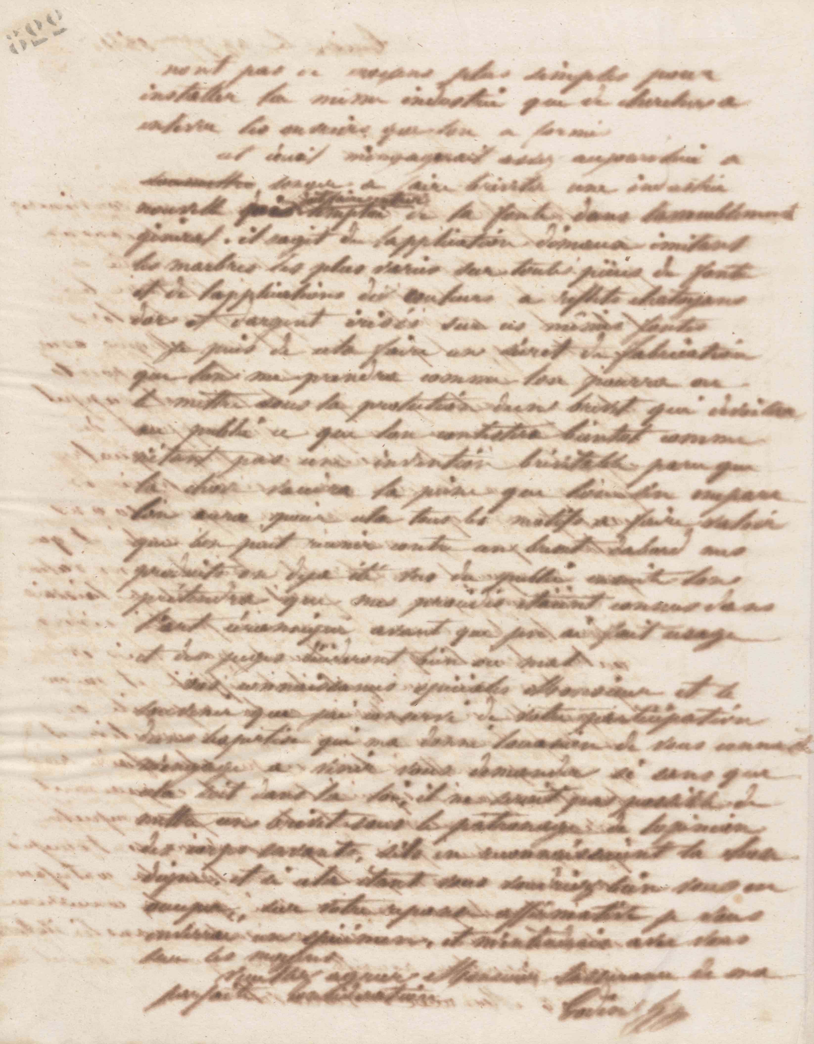 Jean-Baptiste André Godin à monsieur Baresvit, 23 septembre 1861