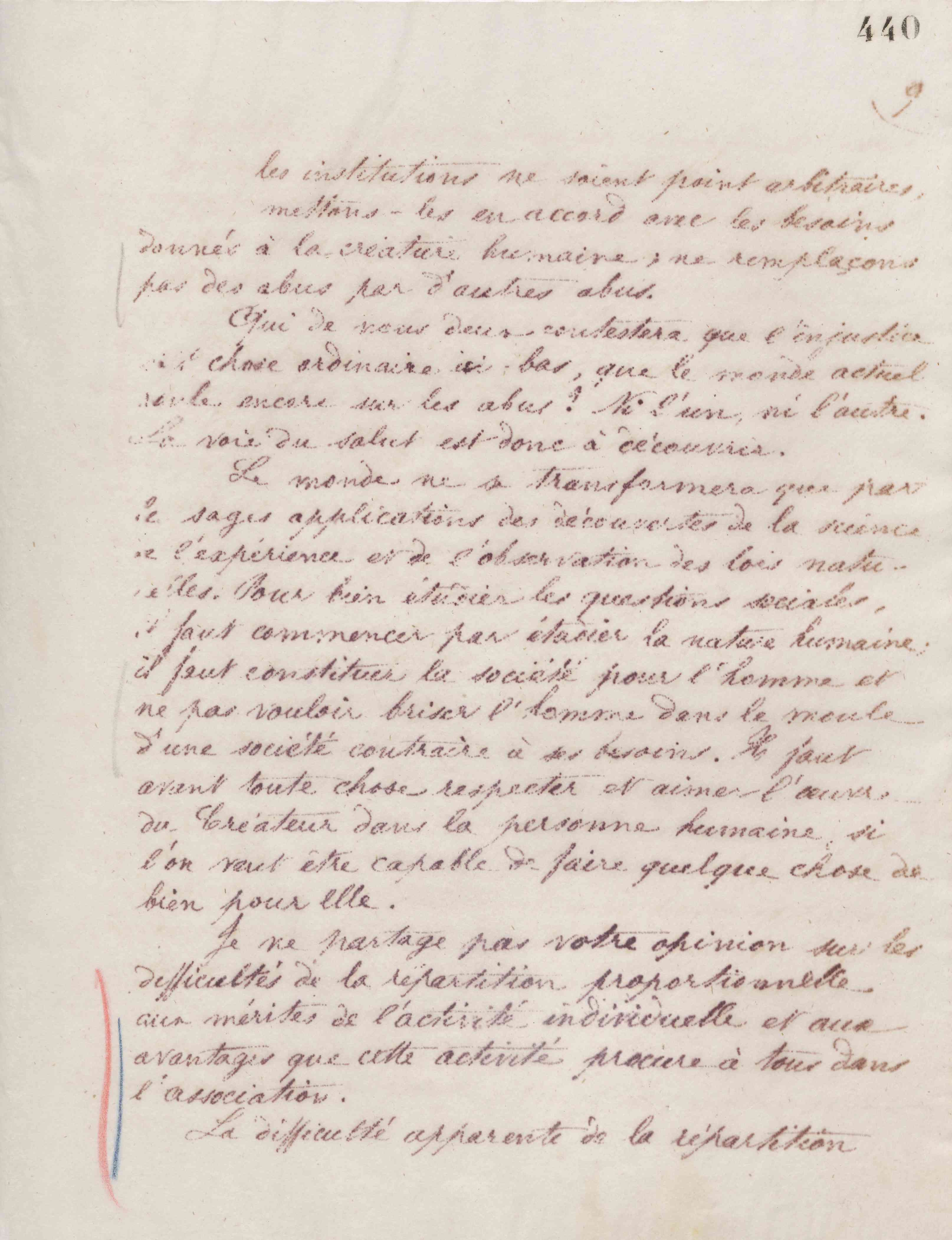 Jean-Baptiste André Godin à Antoine Massoulard, 10 juin 1876 Jean-Baptiste André Godin à Antoine Massoulard, 10 juin 1876