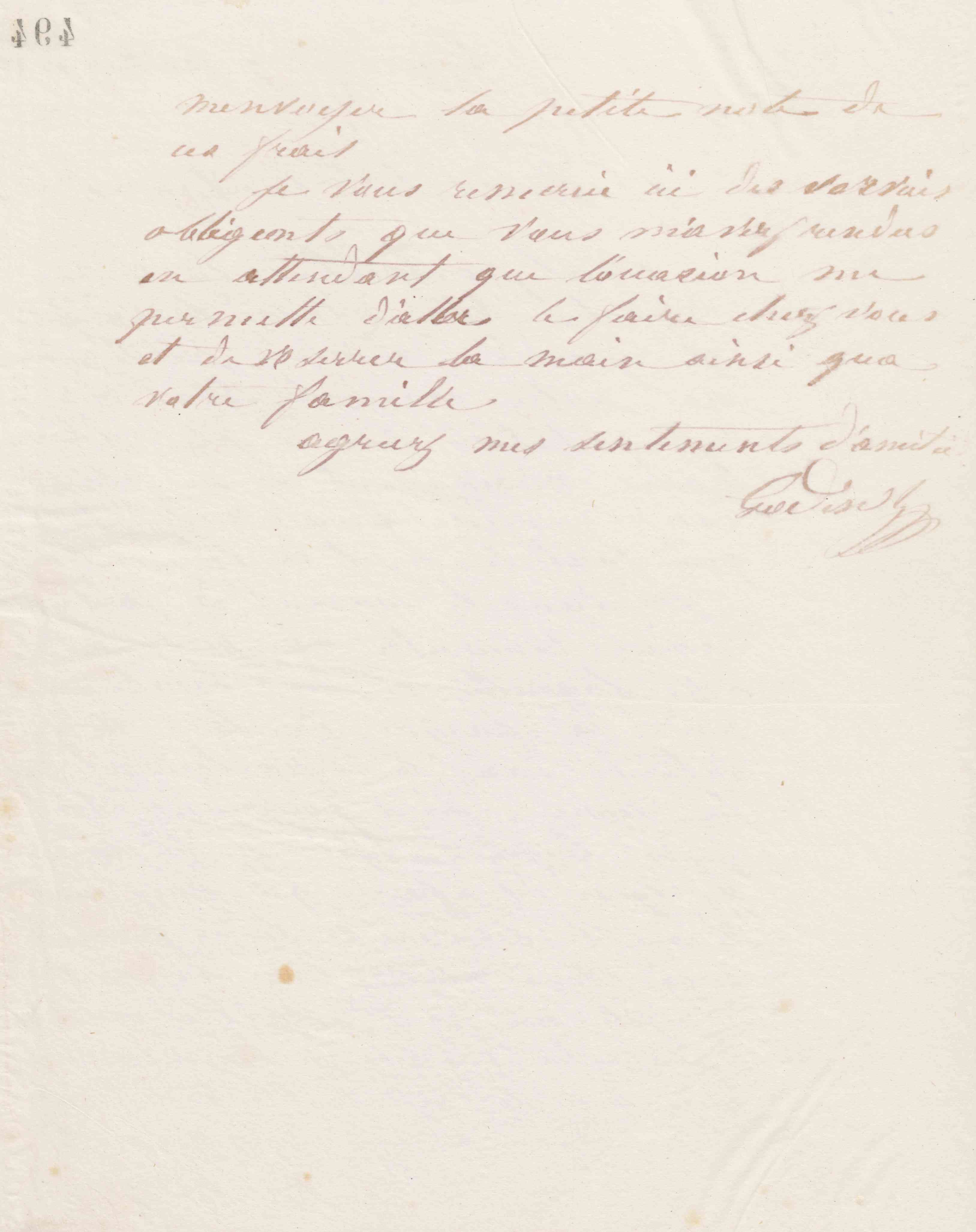 Jean-Baptiste André Godin à François Cantagrel, 9 février 1870