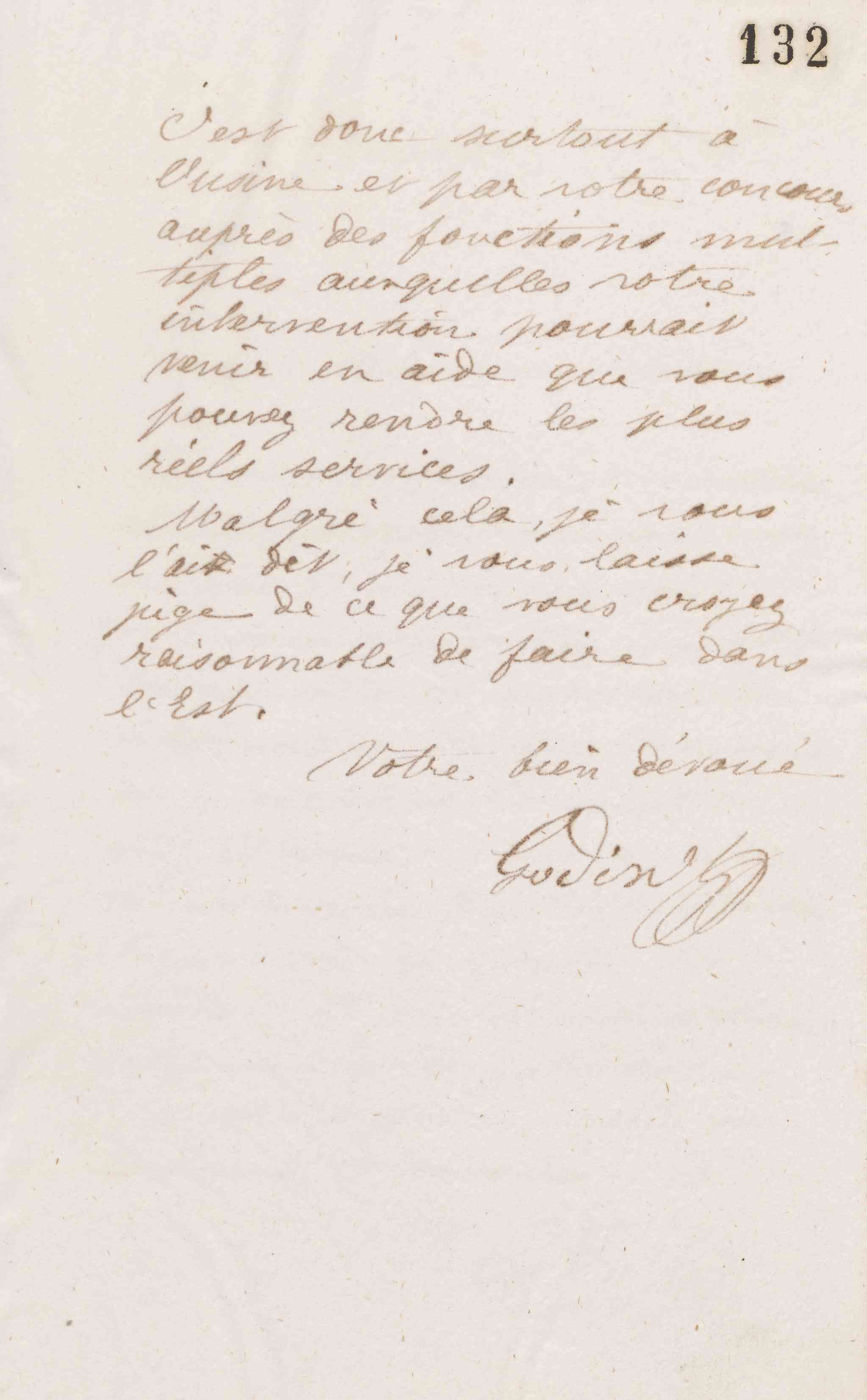 Jean-Baptiste André Godin à monsieur Delaruelle, 6 décembre 1873