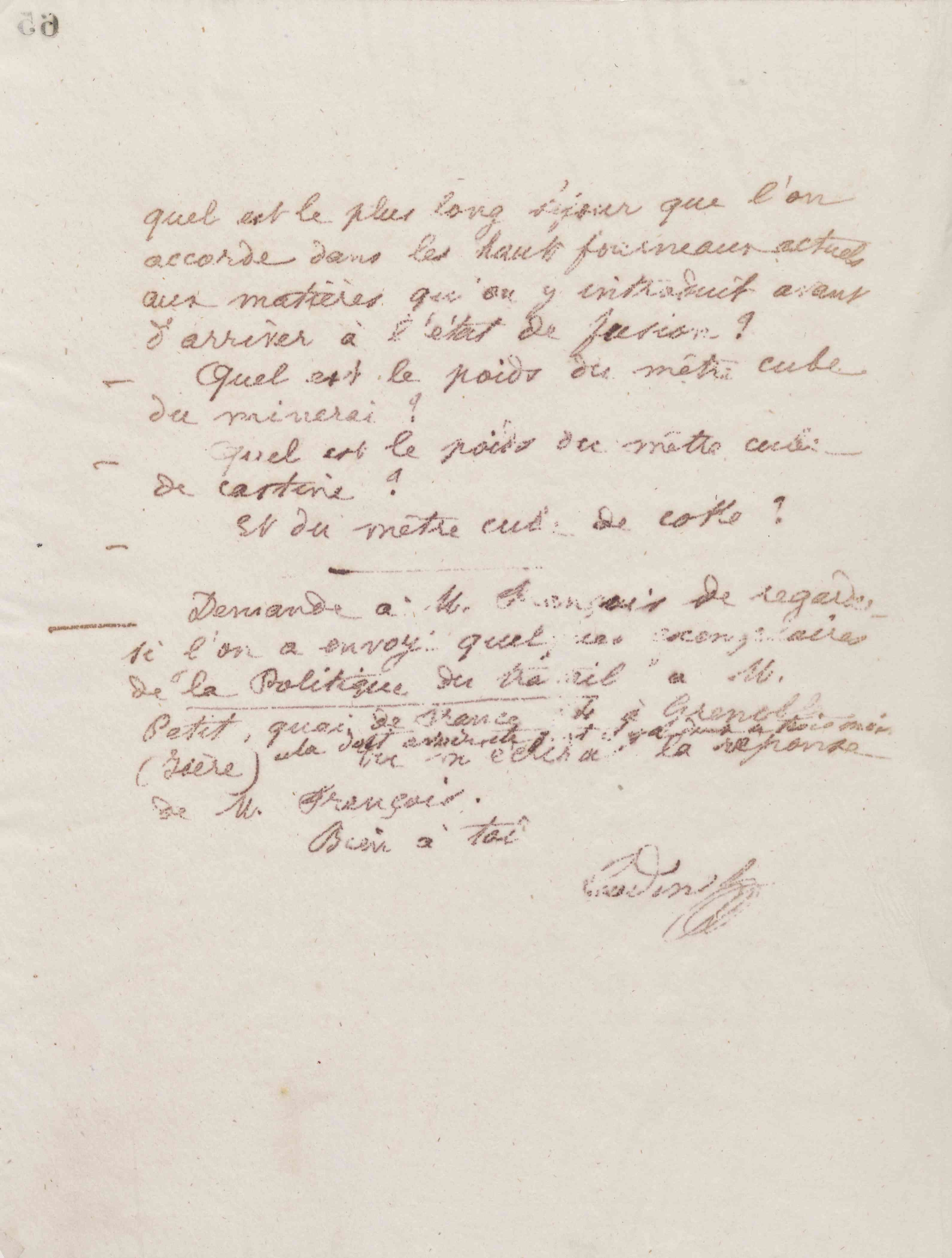 Jean-Baptiste André Godin à Émile Godin, 23 novembre 1875